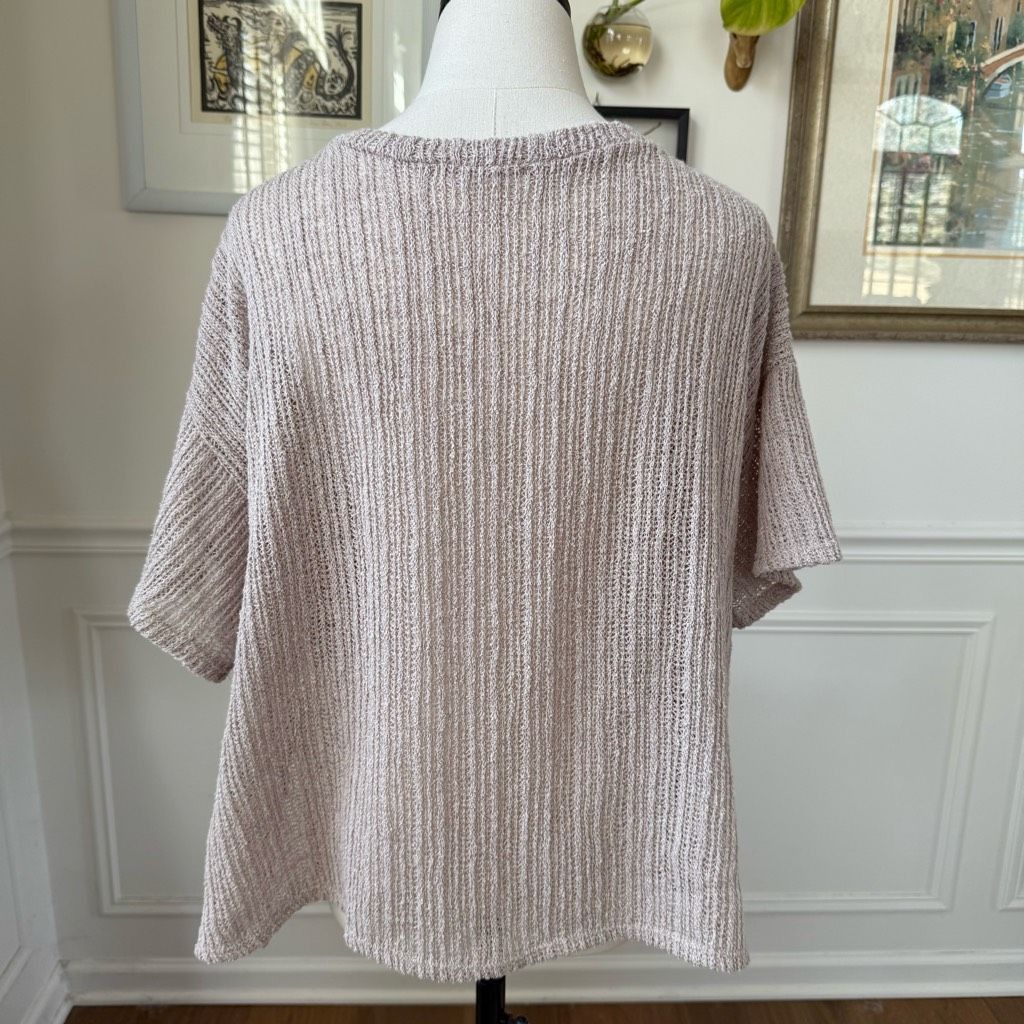 Other Cherish Open Weave Top Off Taupe S Size S / US 4 / IT 40 - 3 Thumbnail