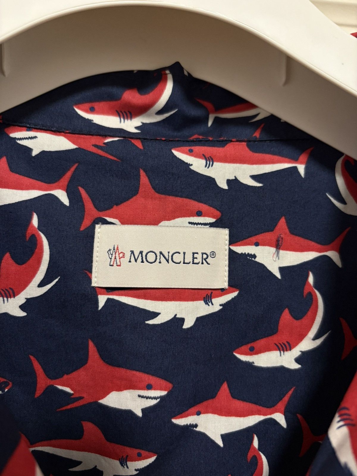 Moncler Moncler Short Sleeved Shirt Size US L / EU 52-54 / 3 - 5 Thumbnail