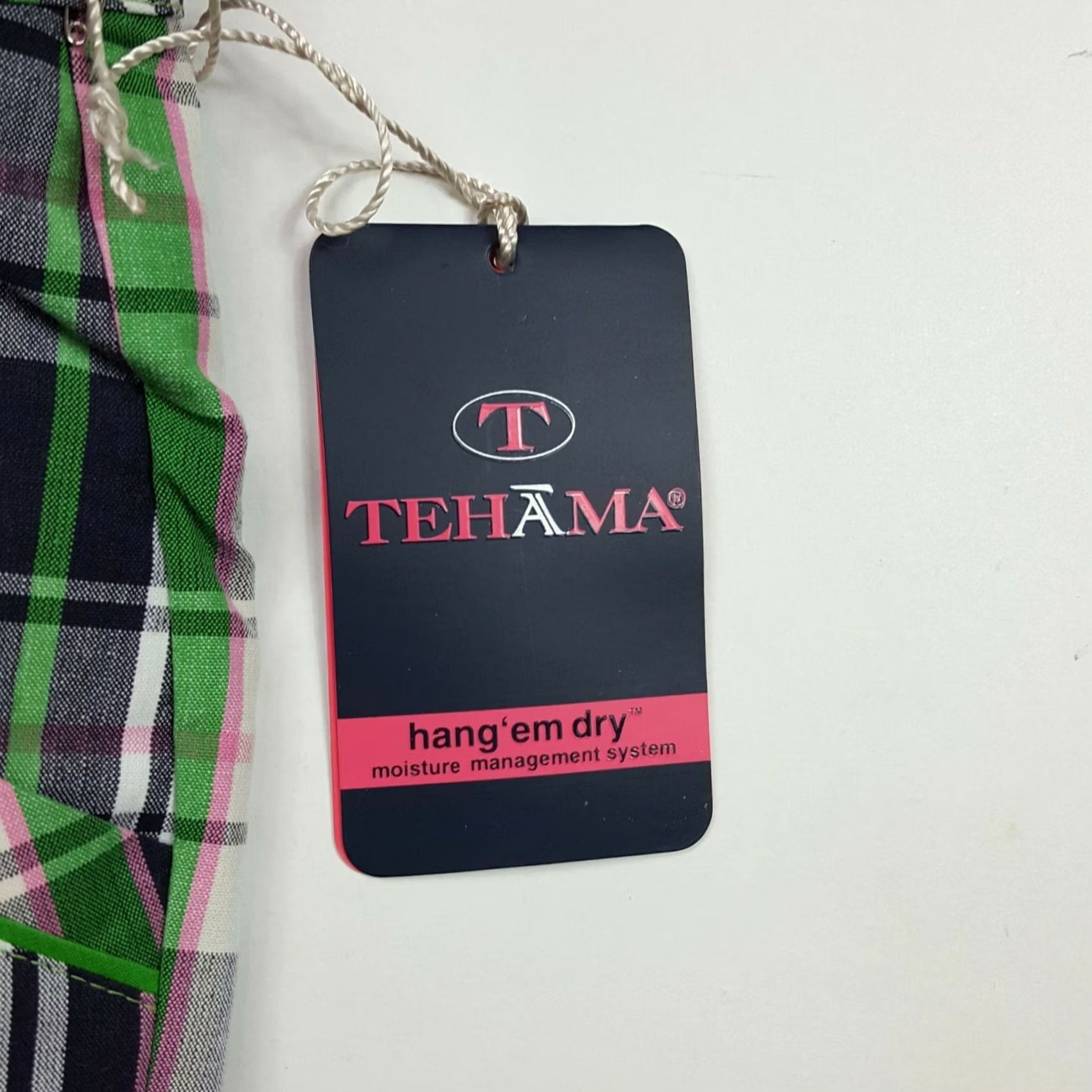 Vintage VINTAGE Tehama Golf Bermuda Shorts Women Size 6 Green Plaid Tennis Athletic Outdoor Y2K 90s Boys? Size 24" / US 00 / IT 34 - 5 Thumbnail