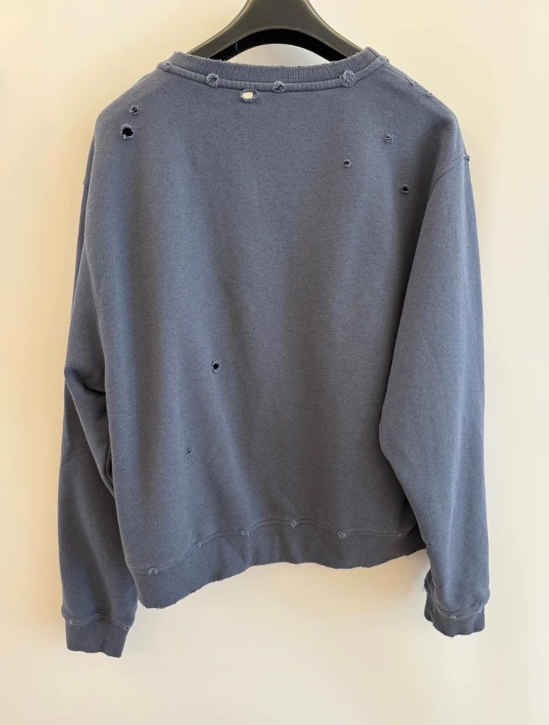 Loewe loewe Distressed sweatshirt 2503-Nextarrow Size US XL / EU 56 / 4 - 2 Thumbnail