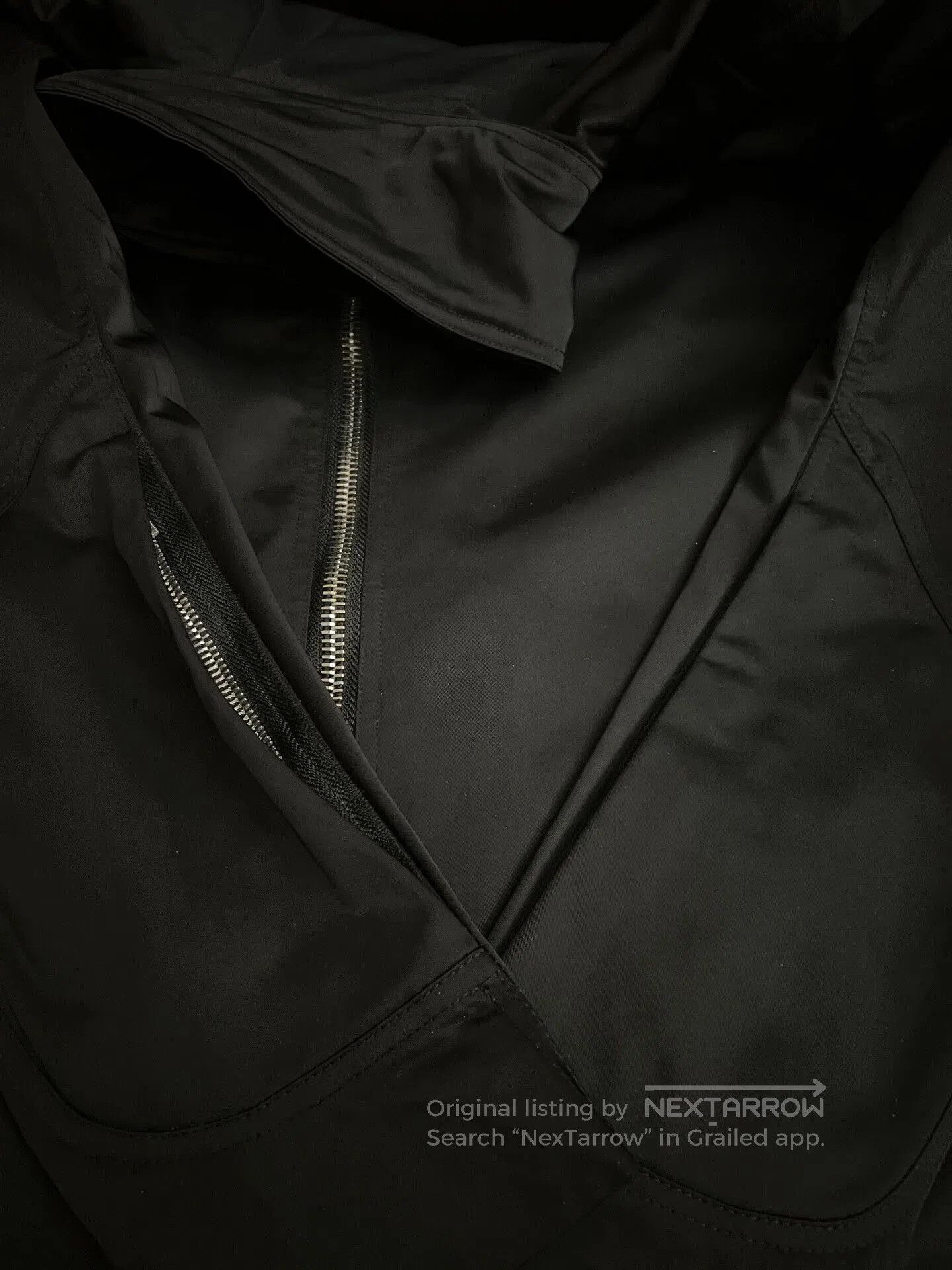 Rick Owens Rick Owens Black Zip Jacket Coat. Size US M / EU 48-50 / 2 - 7 Thumbnail