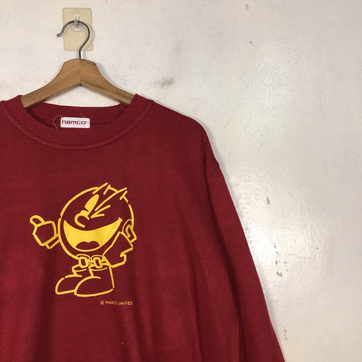 Japanese Brand 📌Vintage Sweatshirt Crewneck Namco Limited Big Logo Size US M / EU 48-50 / 2 - 8 Thumbnail