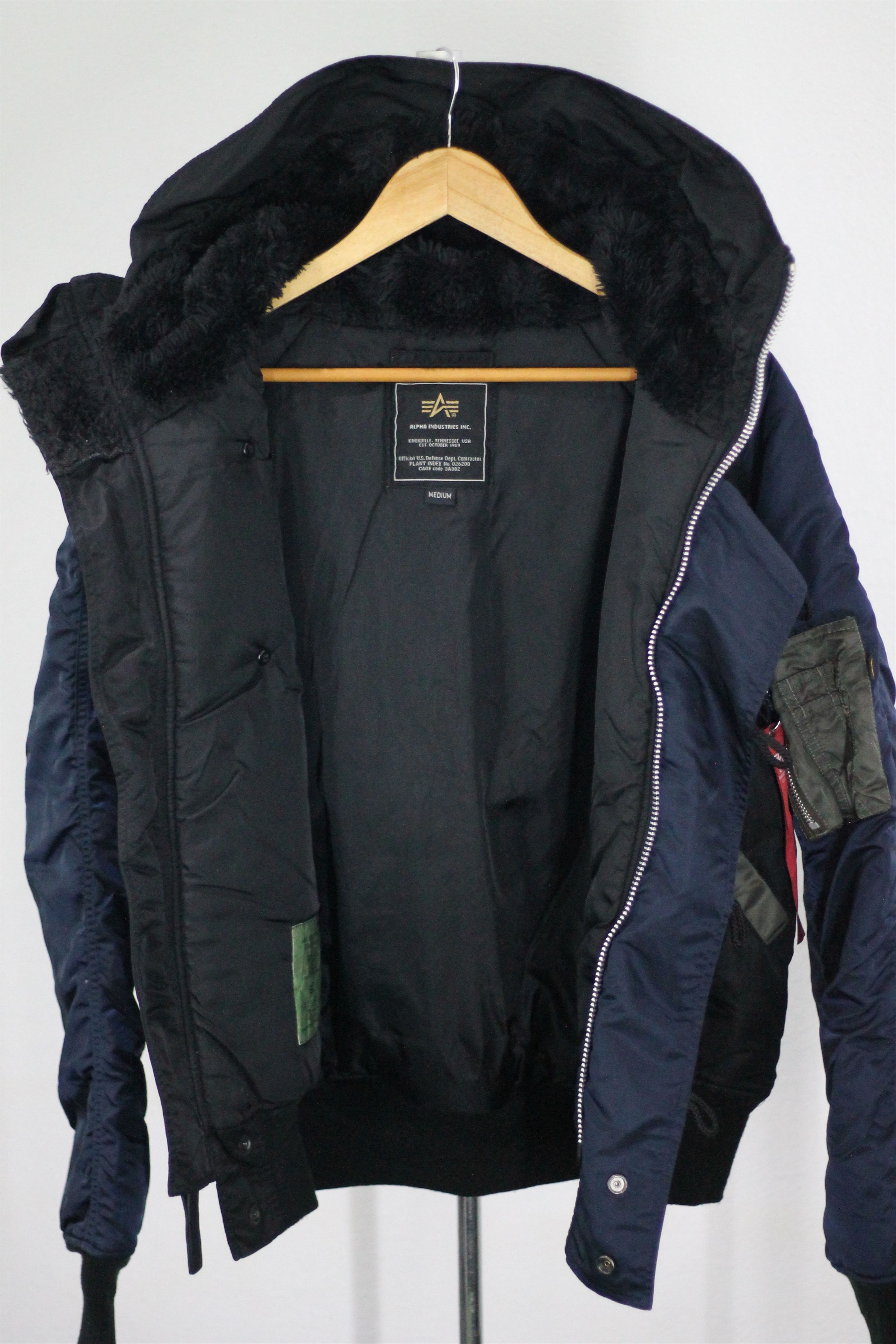 Alpha Industries RARE! ALPHA INDUSTRIES N2b Bomber Jacket. Size US M / EU 48-50 / 2 - 13 Thumbnail