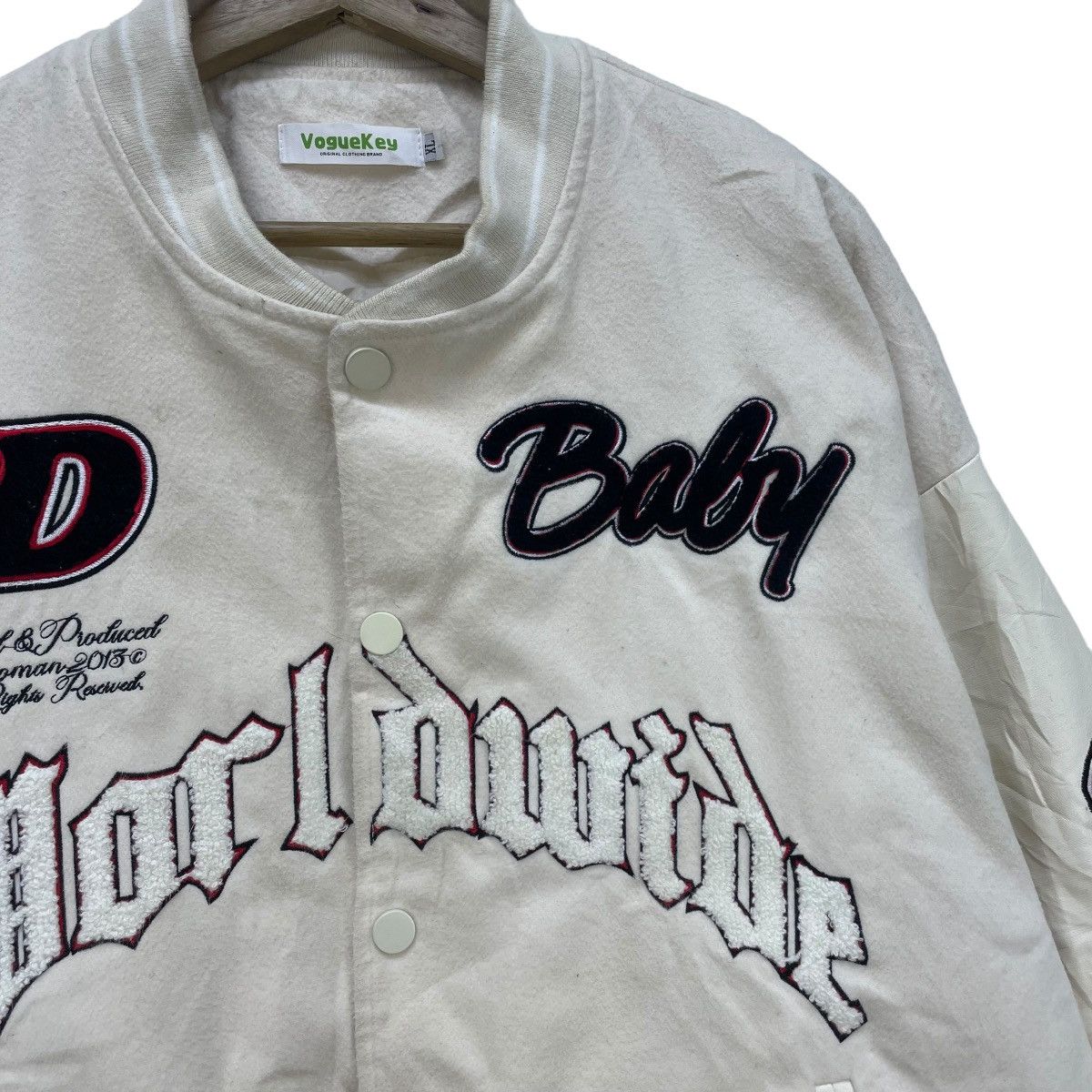 Boohoo Varsity Voguekey Boohooman Jacket Size US M / EU 48-50 / 2 - 4 Thumbnail