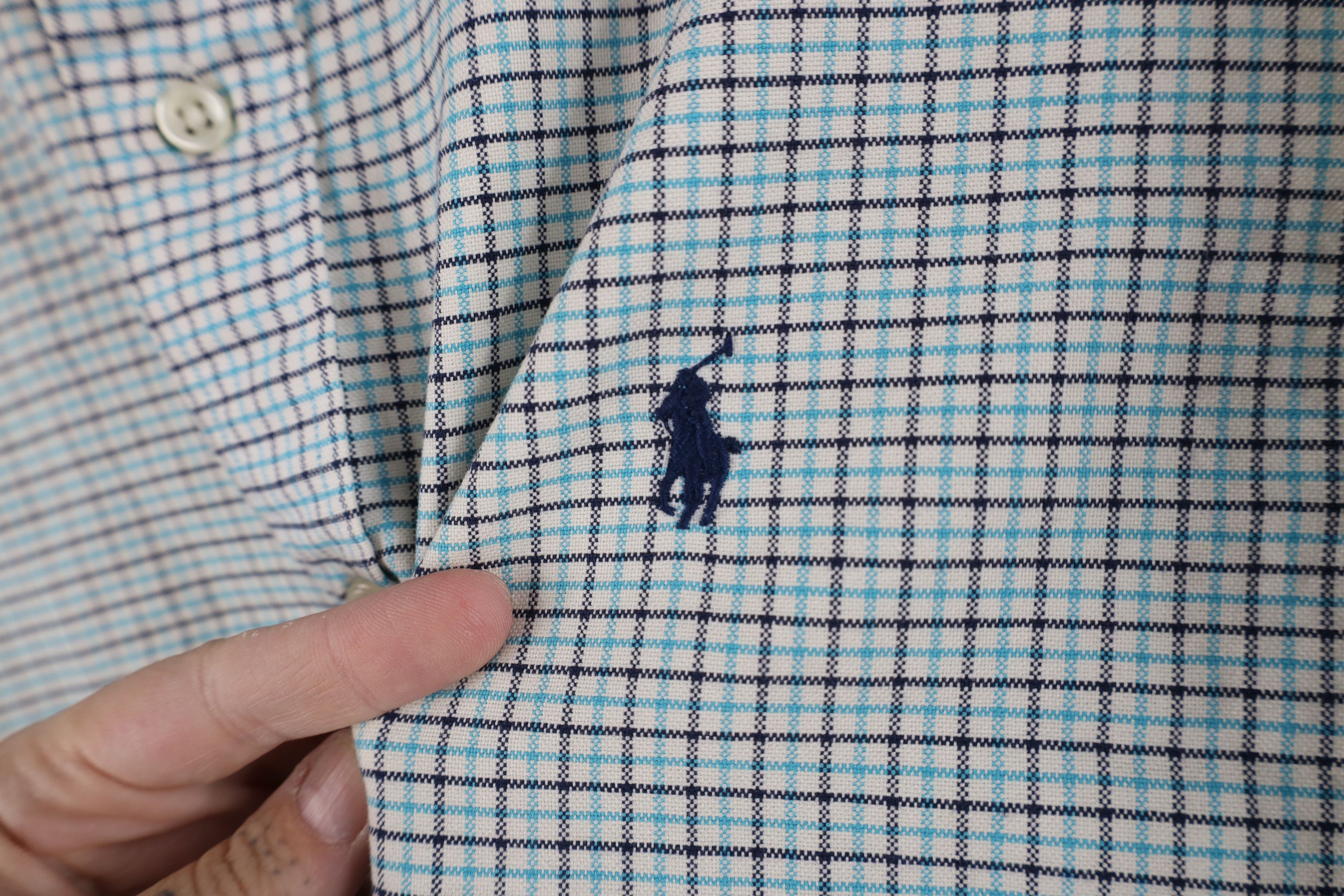 Polo Ralph Lauren Vintage 90s Ralph Lauren Custom Fit Button Down Shirt Plaid Size US L / EU 52-54 / 3 - 4 Thumbnail