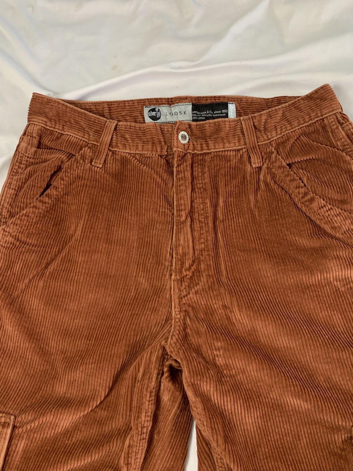 Levi's Silver tab levis corduroy multipocket pant Size US 33 - 4 Thumbnail