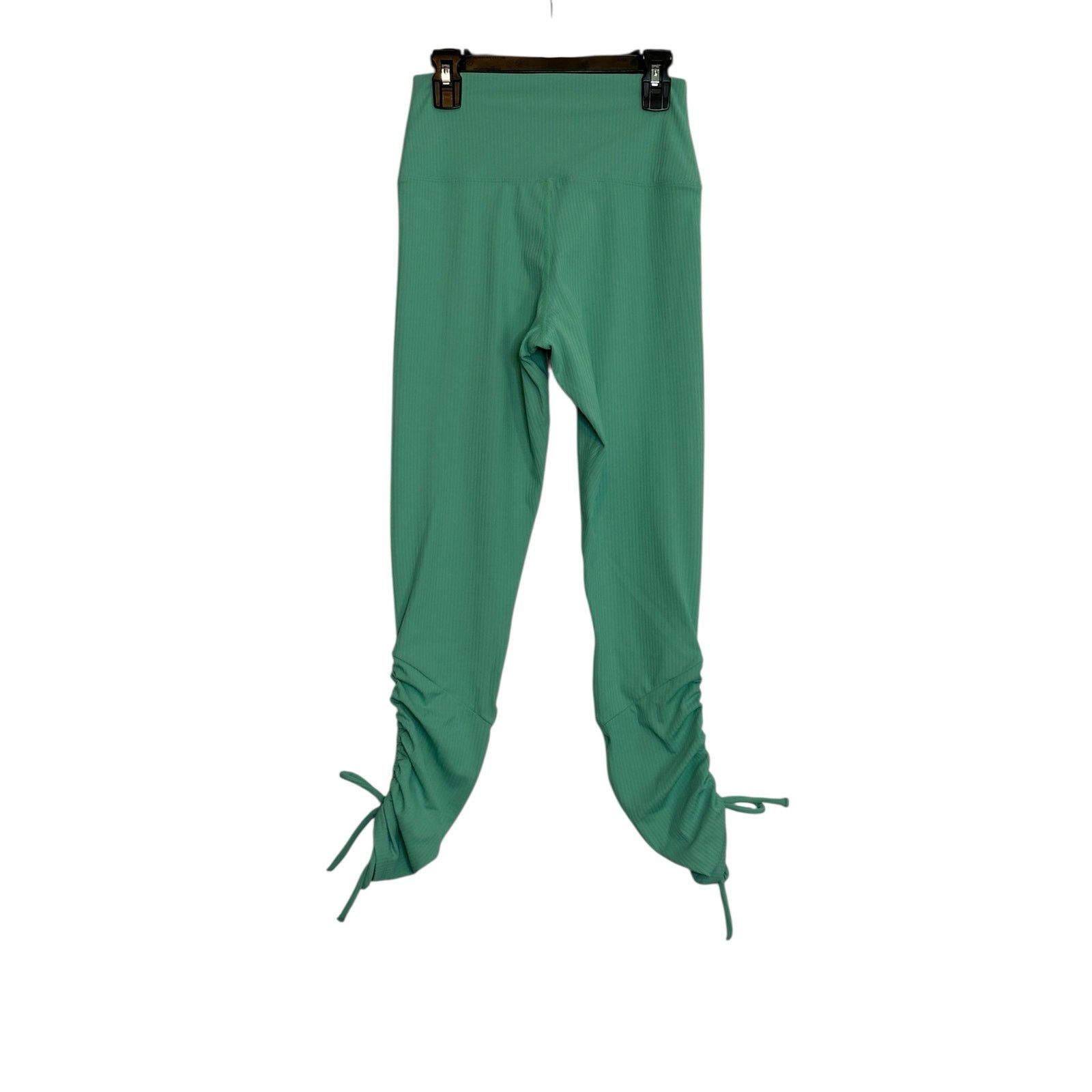 Beach Riot Beach Riot mint green ribbed ruched leggings size Small Size 28" / US 6 / IT 42 - 6 Thumbnail