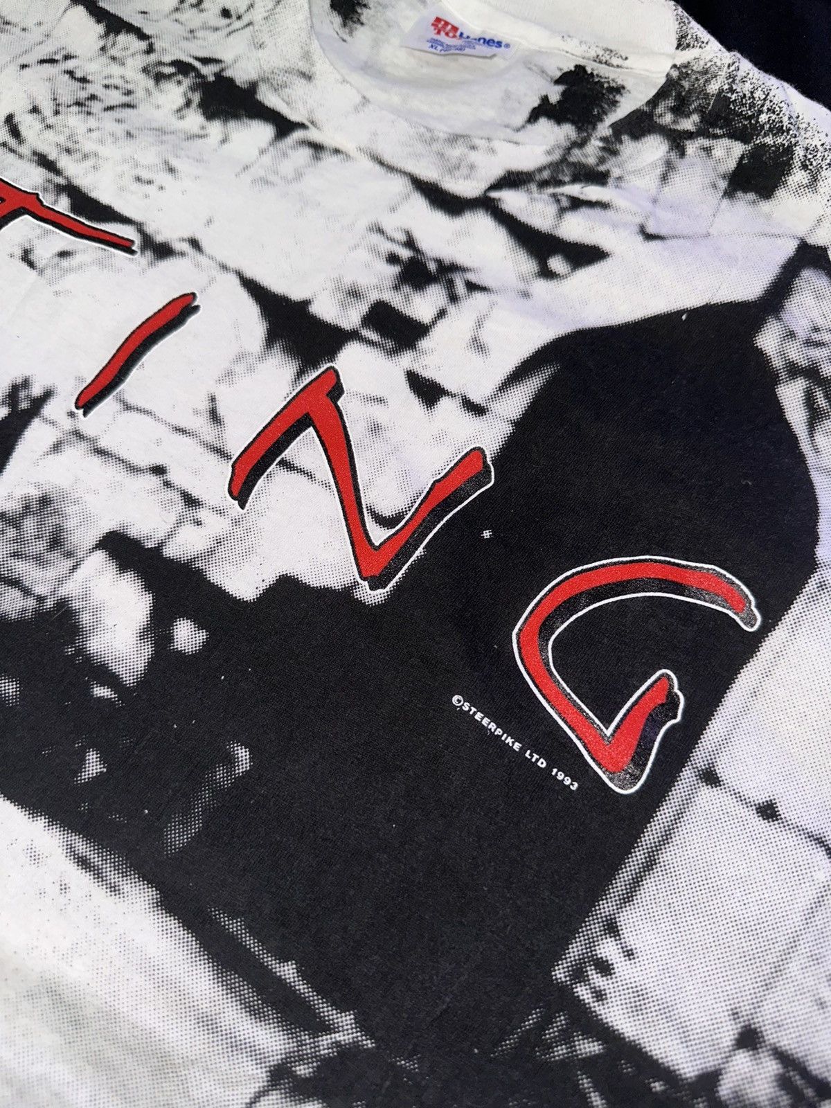 Sting Vintage Rare Sting Tour Tee 1993 90’s rock band Size US XL / EU 56 / 4 - 3 Thumbnail