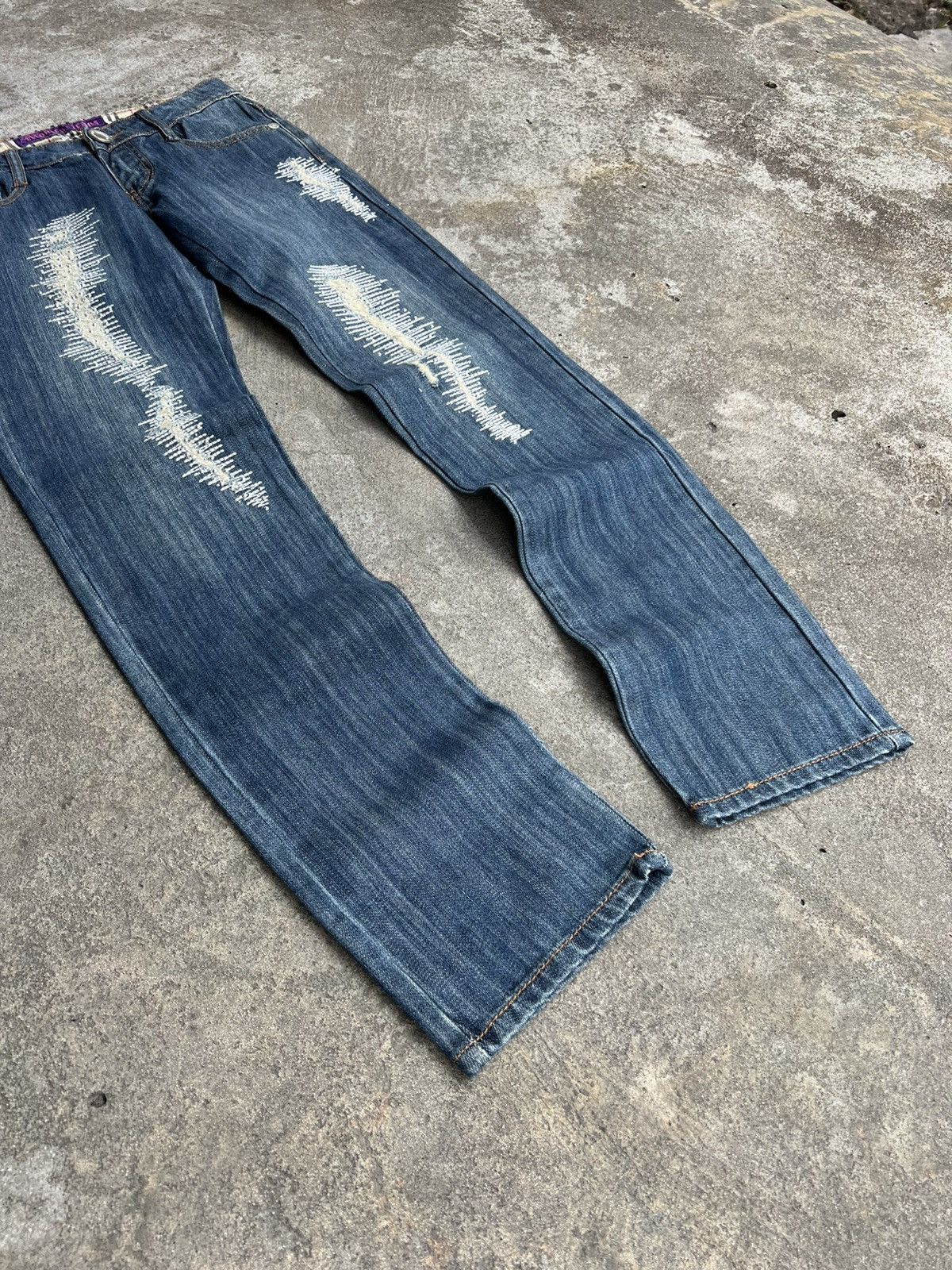 Hysteric Glamour × If Six Was Nine × Vintage RARE vintage If Six Was Nine style flared jeans Y2K Size US 30 / EU 46 - 3 Thumbnail