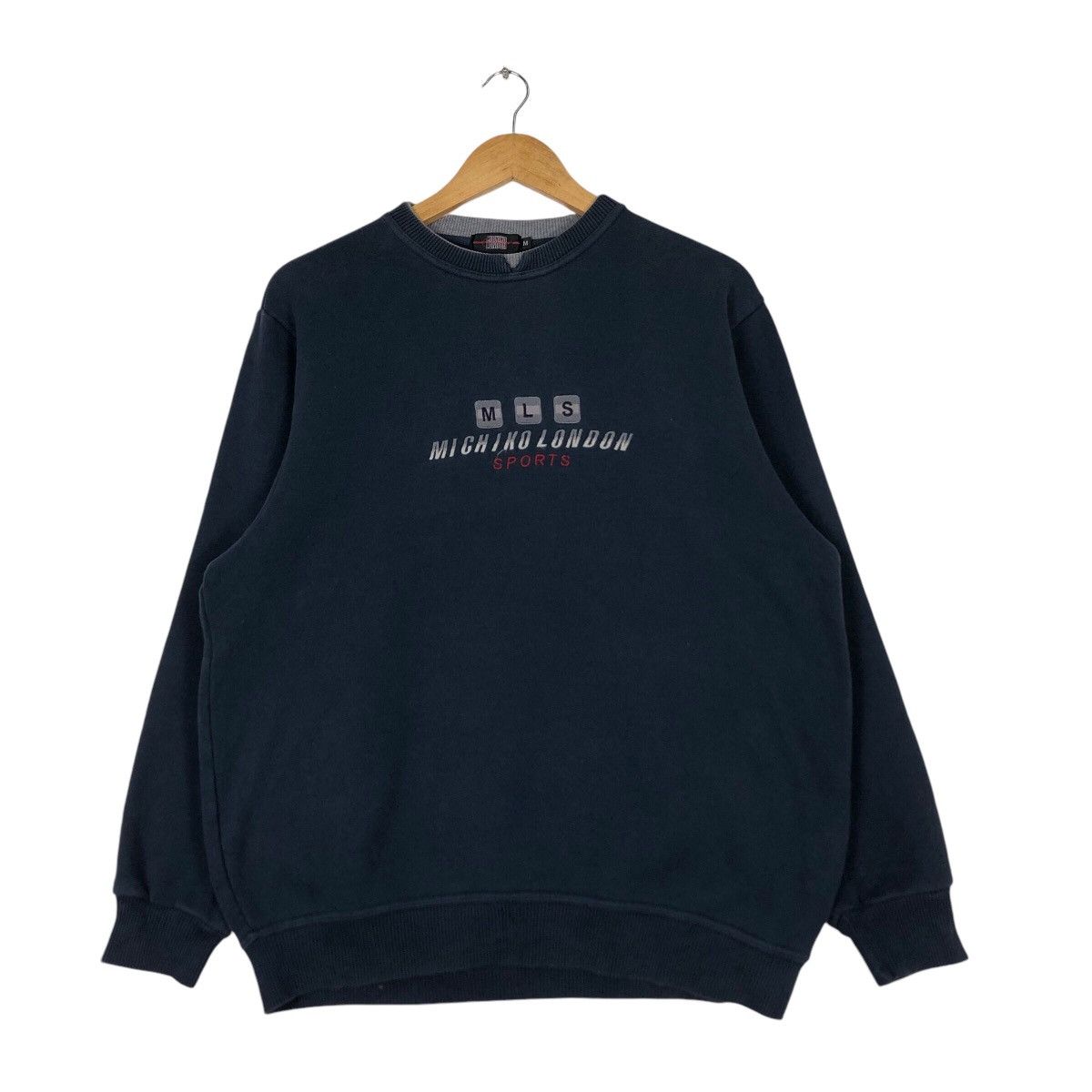 Japanese Brand × Michiko Koshino London Michiko Koshino London Sports Sweatshirt Vintage Size US M / EU 48-50 / 2 - 1 Thumbnail