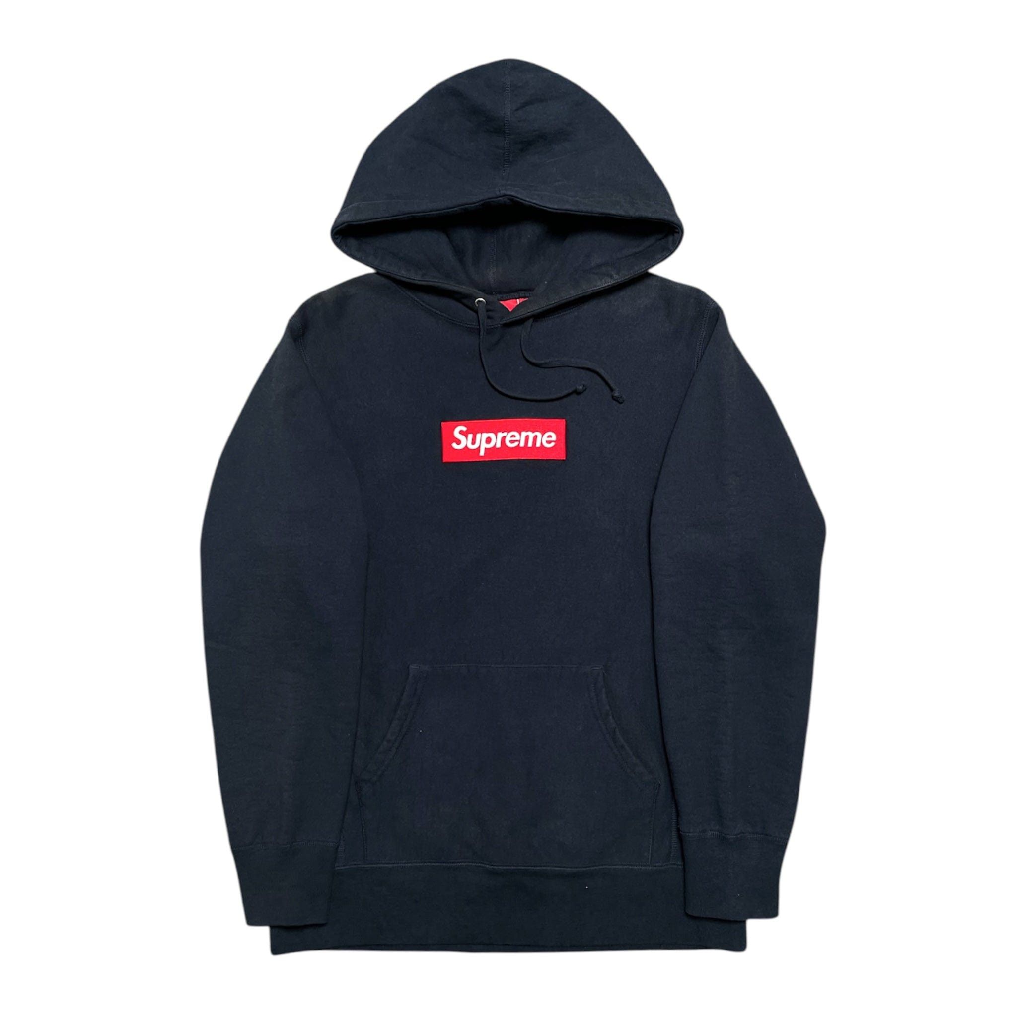 Supreme Supreme Box Logo Hoodie Washed Navy / Blue Medium FW21 