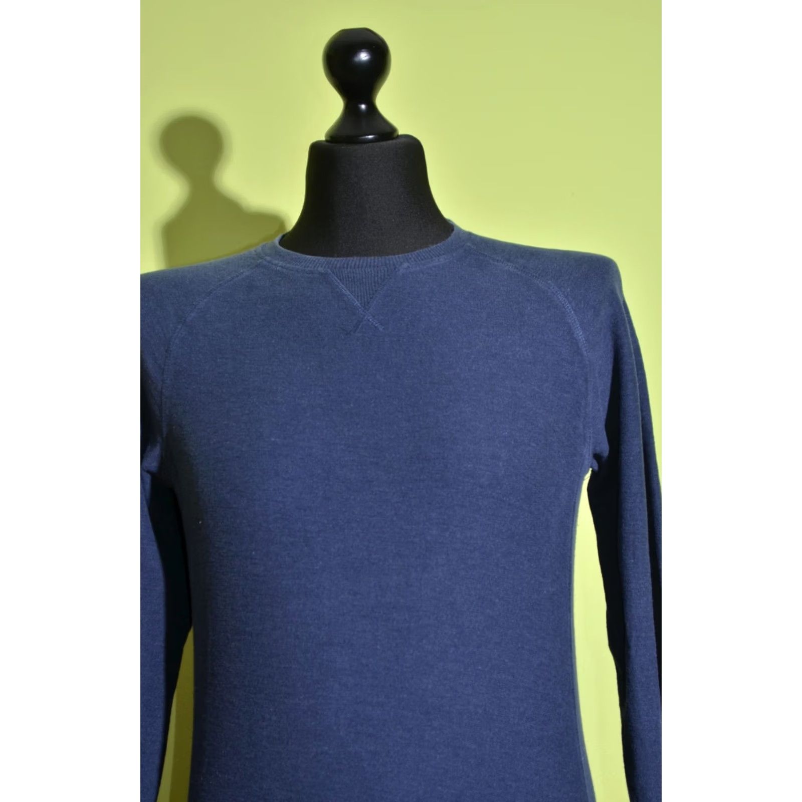 Norse Projects Norse Projects Tristan Reversed Brusher Jumper S Men Sweatshirt Crew Neck Long Sleeve Blue Cotton Size S Size US S / EU 44-46 / 1 - 2 Thumbnail