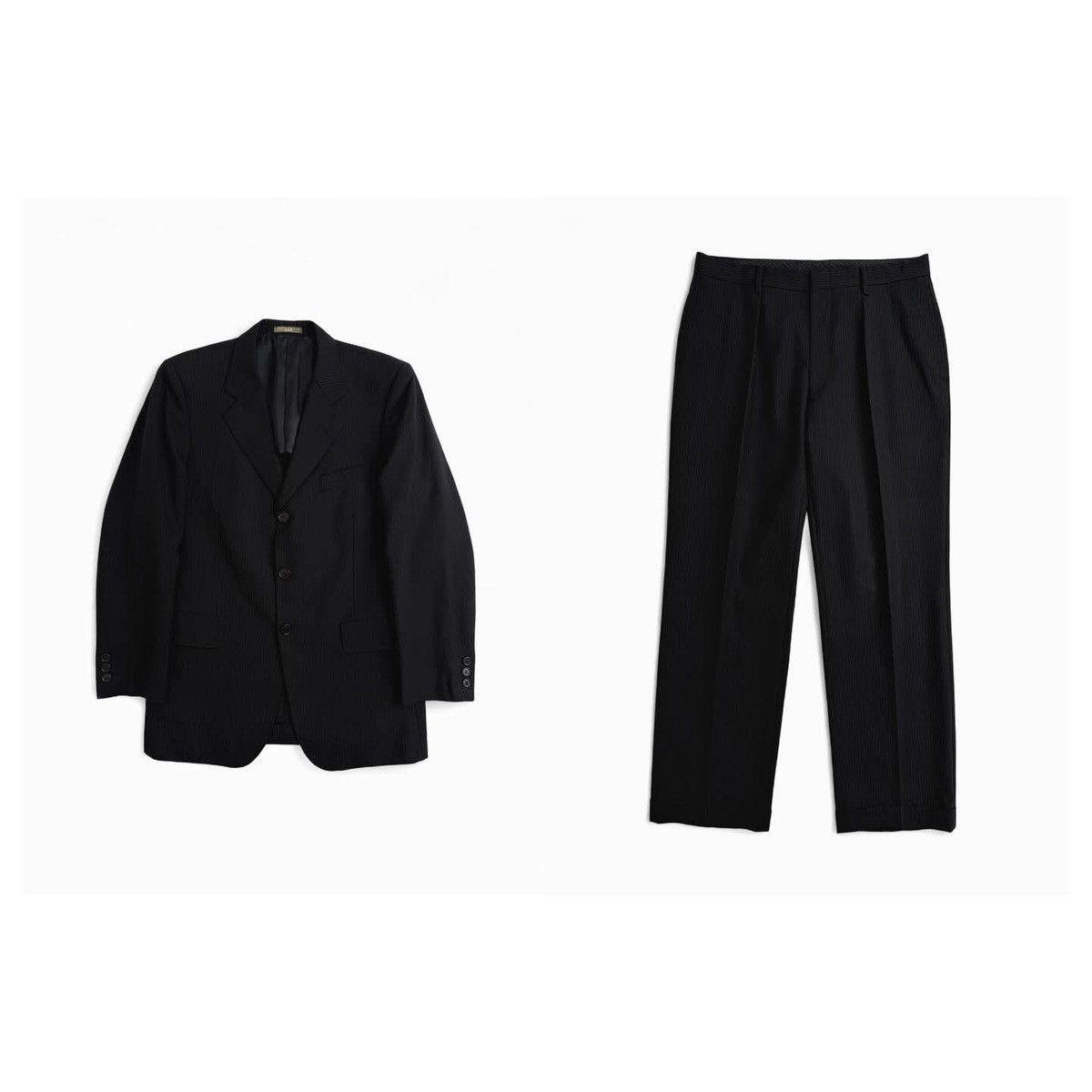 Yohji Yamamoto Yohji Yamamoto AAR Line Set Suit Size 40L - 1 Thumbnail