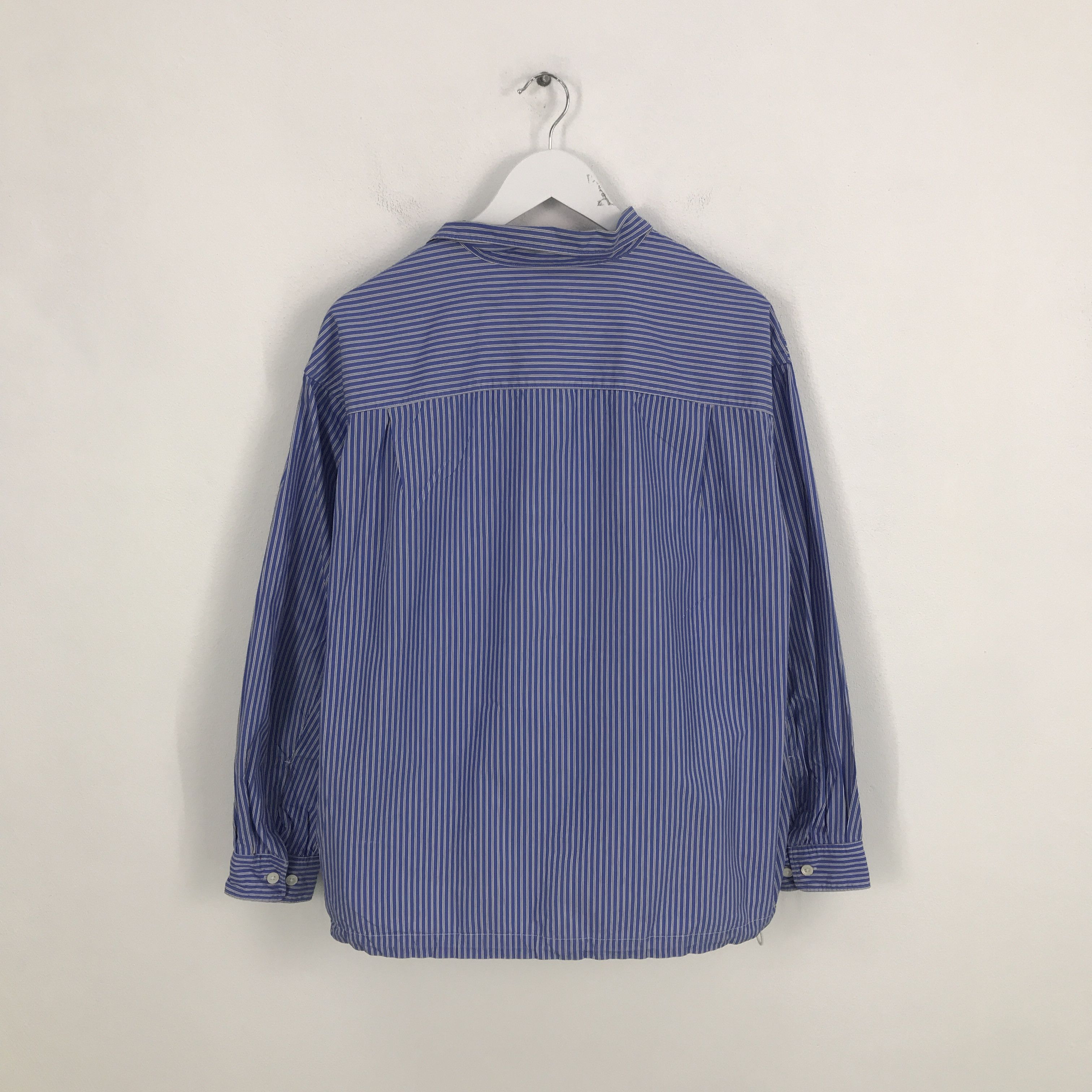 Jil Sander × Uniqlo Rare Jil Sander x striped uniqlo button jacket Size US L / EU 52-54 / 3 - 3 Thumbnail