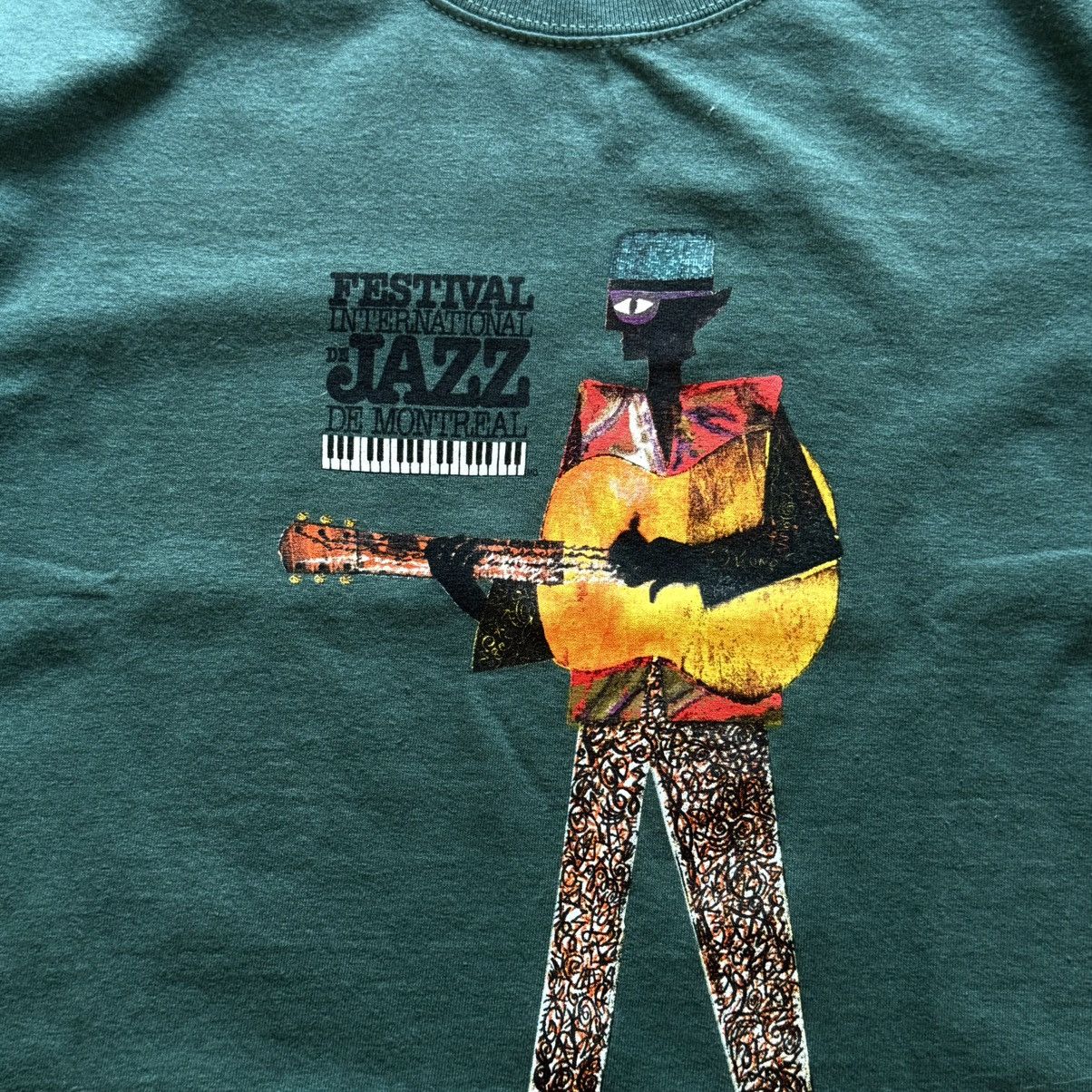 Band Tees Vintage Montreux Jazz Festival Archive Big Logo T-shirt Tee Size US M / EU 48-50 / 2 - 3 Thumbnail