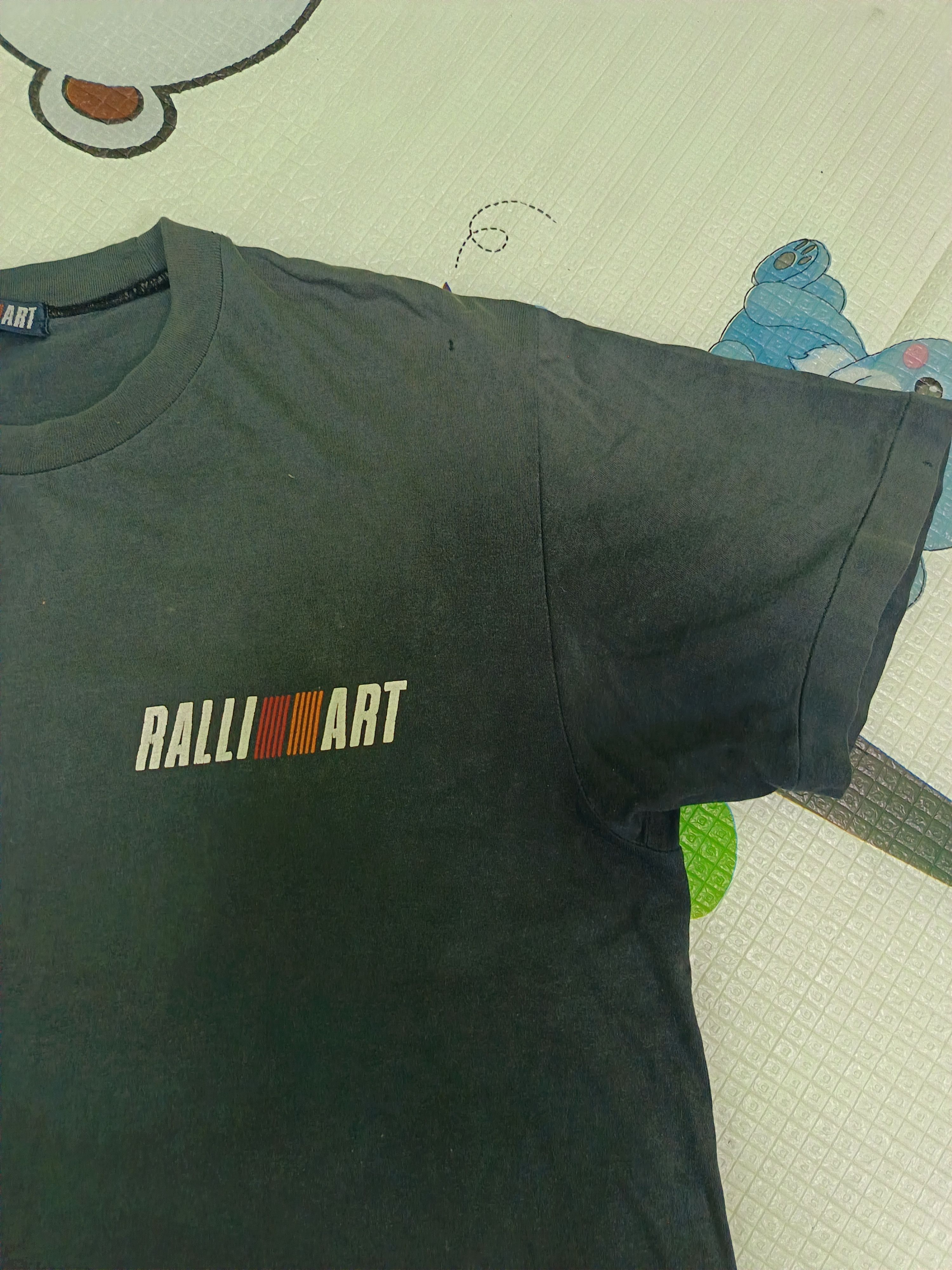 Vintage Ralli Art Mitsubishi MotorSports Faded Black Distressed Size US L / EU 52-54 / 3 - 5 Thumbnail