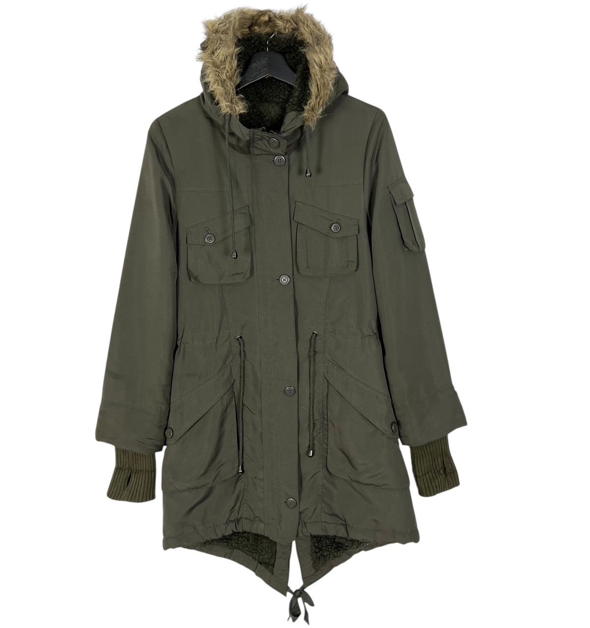 Von Dutch Von Dutch Woman Fishtail Parka Jacket Size M / US 6-8 / IT 42-44 - 1 Thumbnail