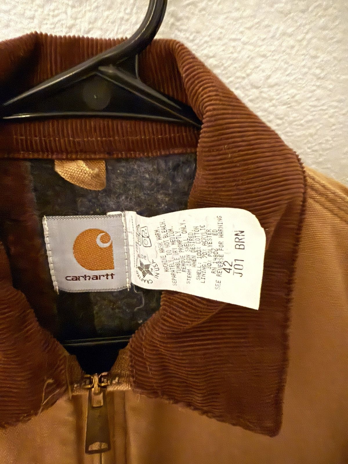 Carhartt Vintage Carhartt Detroit Size US L / EU 52-54 / 3 - 4 Thumbnail