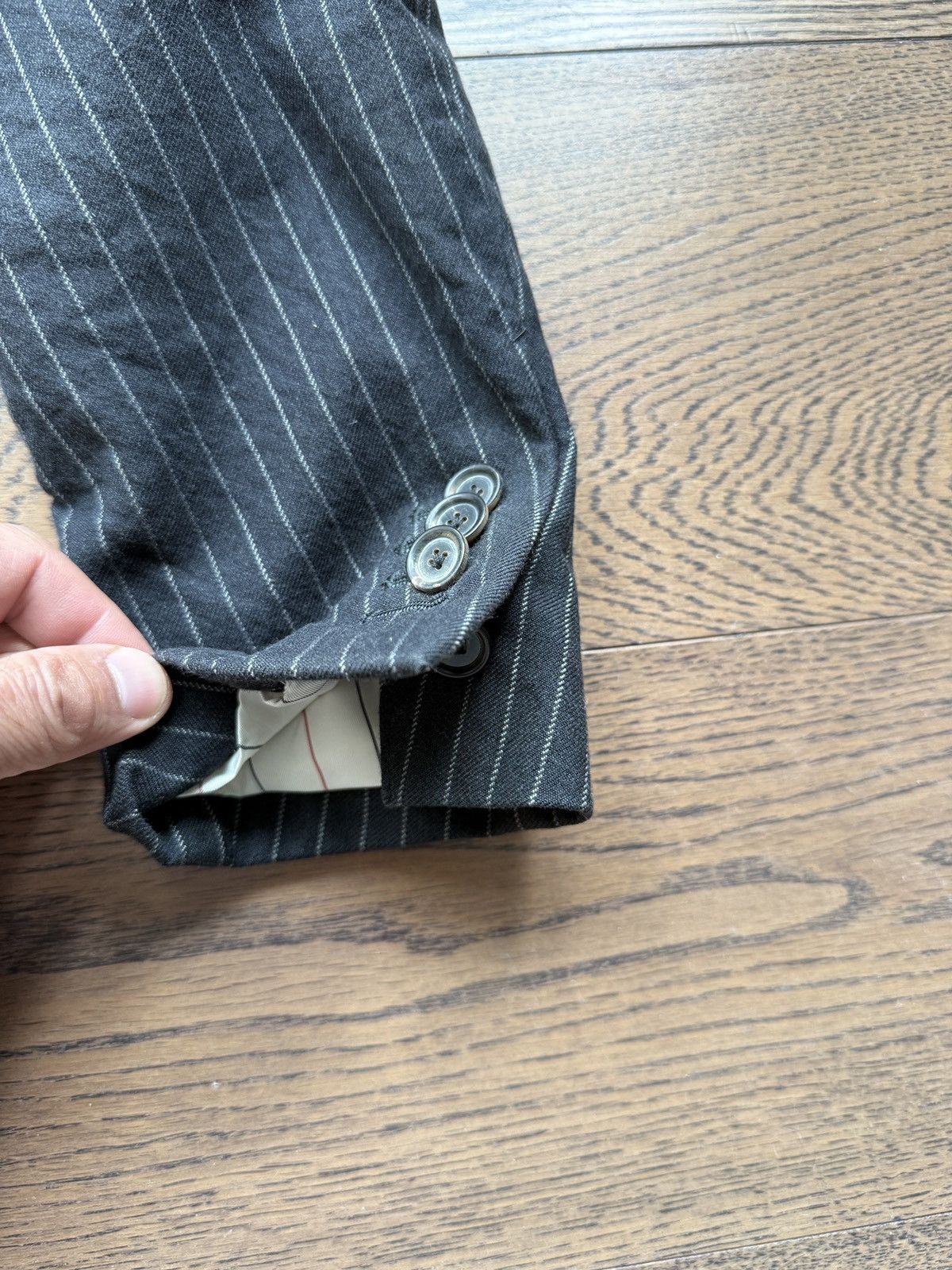 Other hLAM Milano Japanese Edition Mens Stripe Blazer Jacket S Size US S / EU 44-46 / 1 - 6 Thumbnail