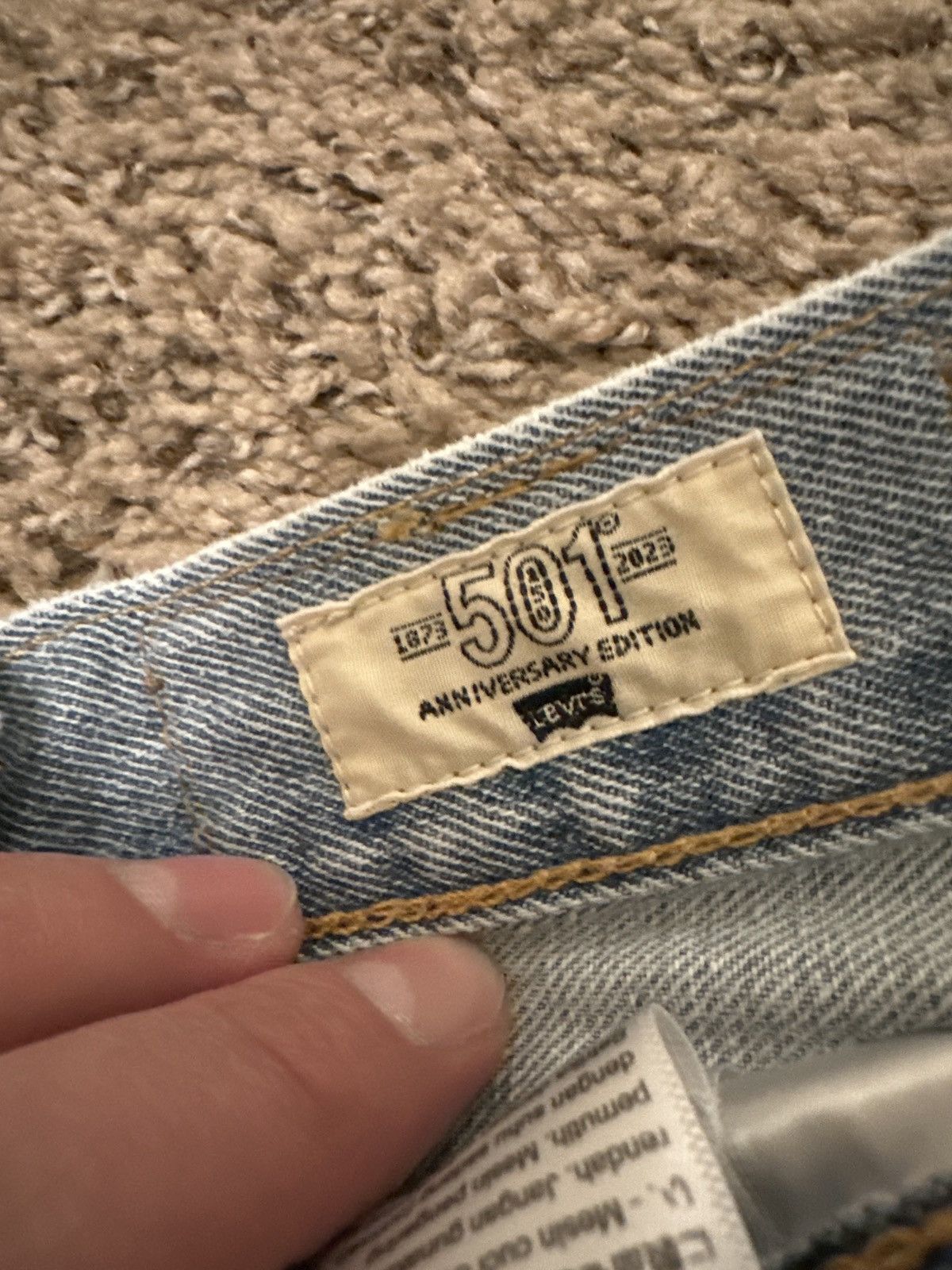 Levi's 150th anniversary Levi’s 501 Size US 34 / EU 50 - 7 Thumbnail