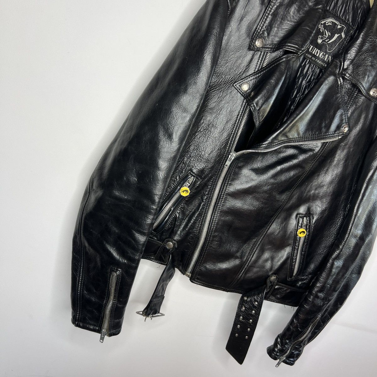 Designer 90s Real Leather Vintage Ramones Punk Biker Goth y2k Jacket Size US M / EU 48-50 / 2 - 3 Thumbnail