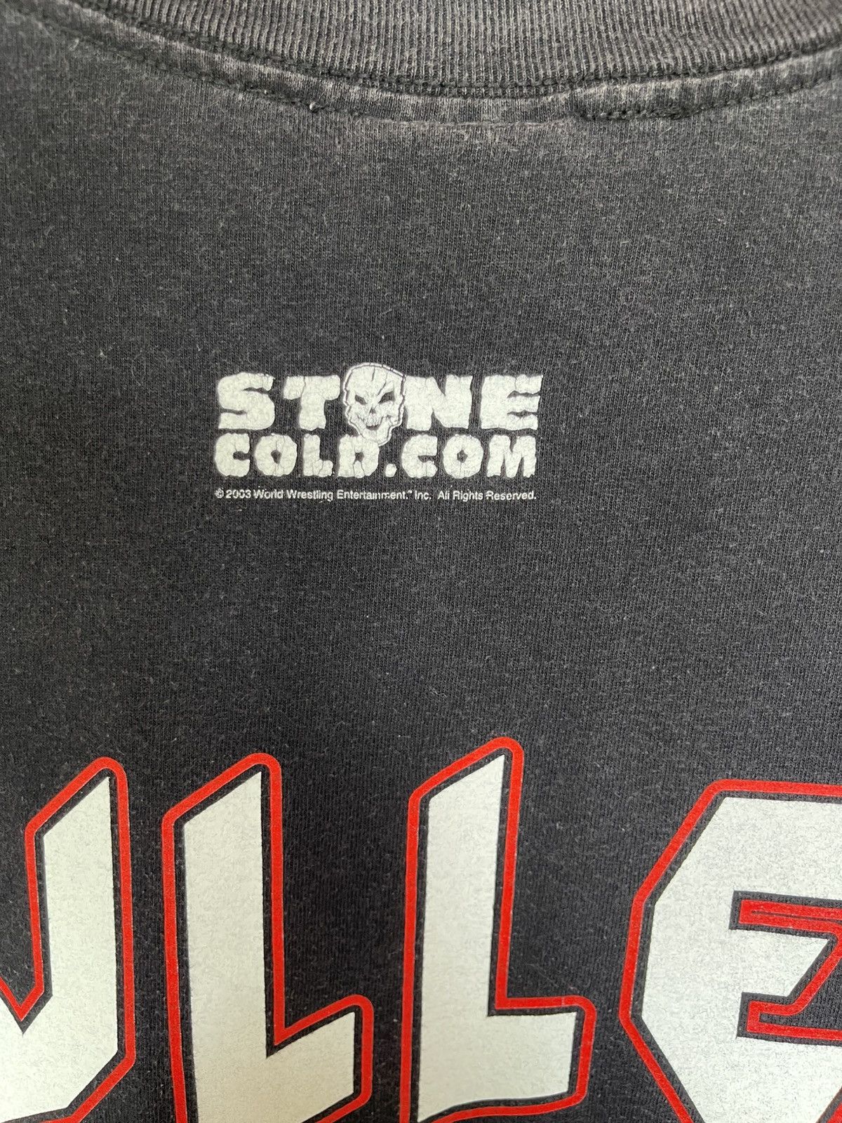 WWE Vintage Stone Cold Bullet Proof Shirt Tee Size US XL / EU 56 / 4 - 9 Thumbnail