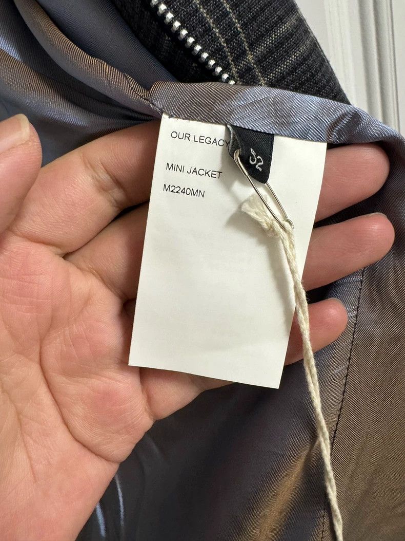 Our Legacy Our Legacy size52 Grid jacket coat Size US L / EU 52-54 / 3 - 5 Thumbnail
