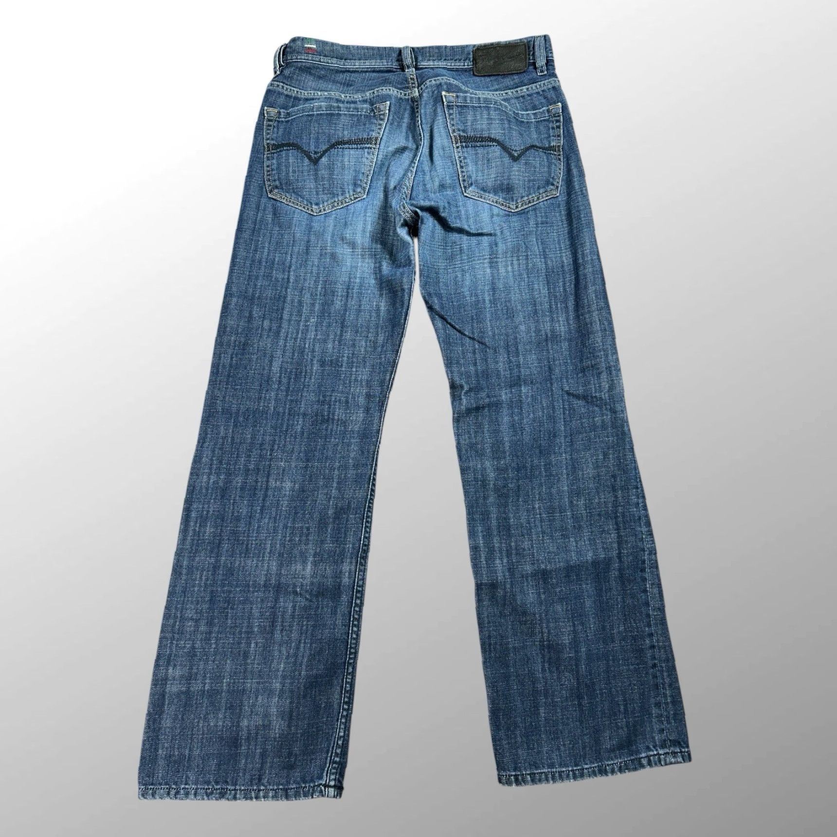 Straight Leg Jeans Diesel Jeans 32x30 DIESEL Straight Jeans D-Rise
