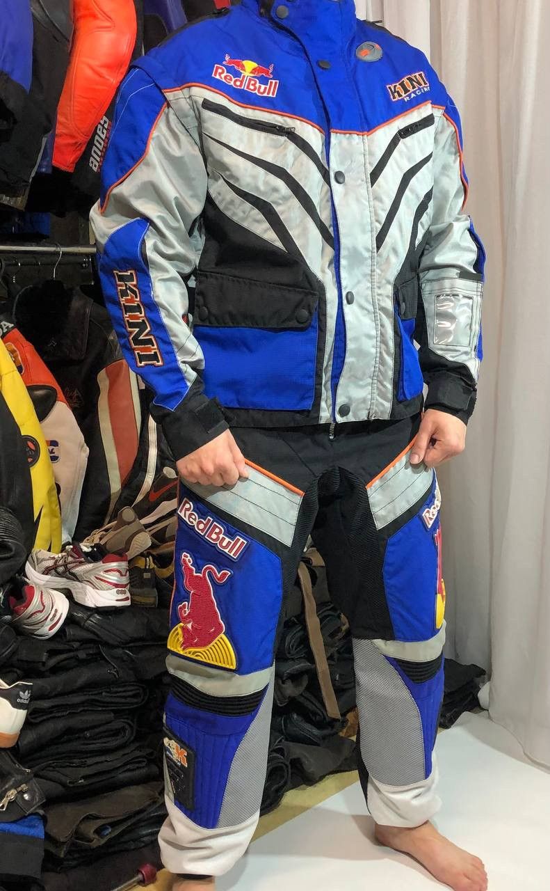 Sports Specialties Red Bull KINI Moto Jacket Pants Racing Vintage Premium Class Size US XL / EU 56 / 4 - 21 Thumbnail