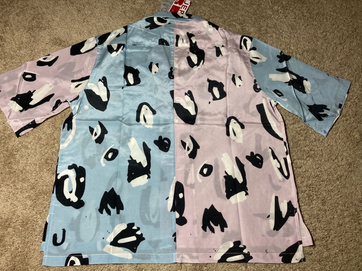 Charles Jeffrey LOVERBOY SS22 Charles Jeffrey Animal Spot Print Lounge Shirt Silk 202 Size US L / EU 52-54 / 3 - 8 Thumbnail