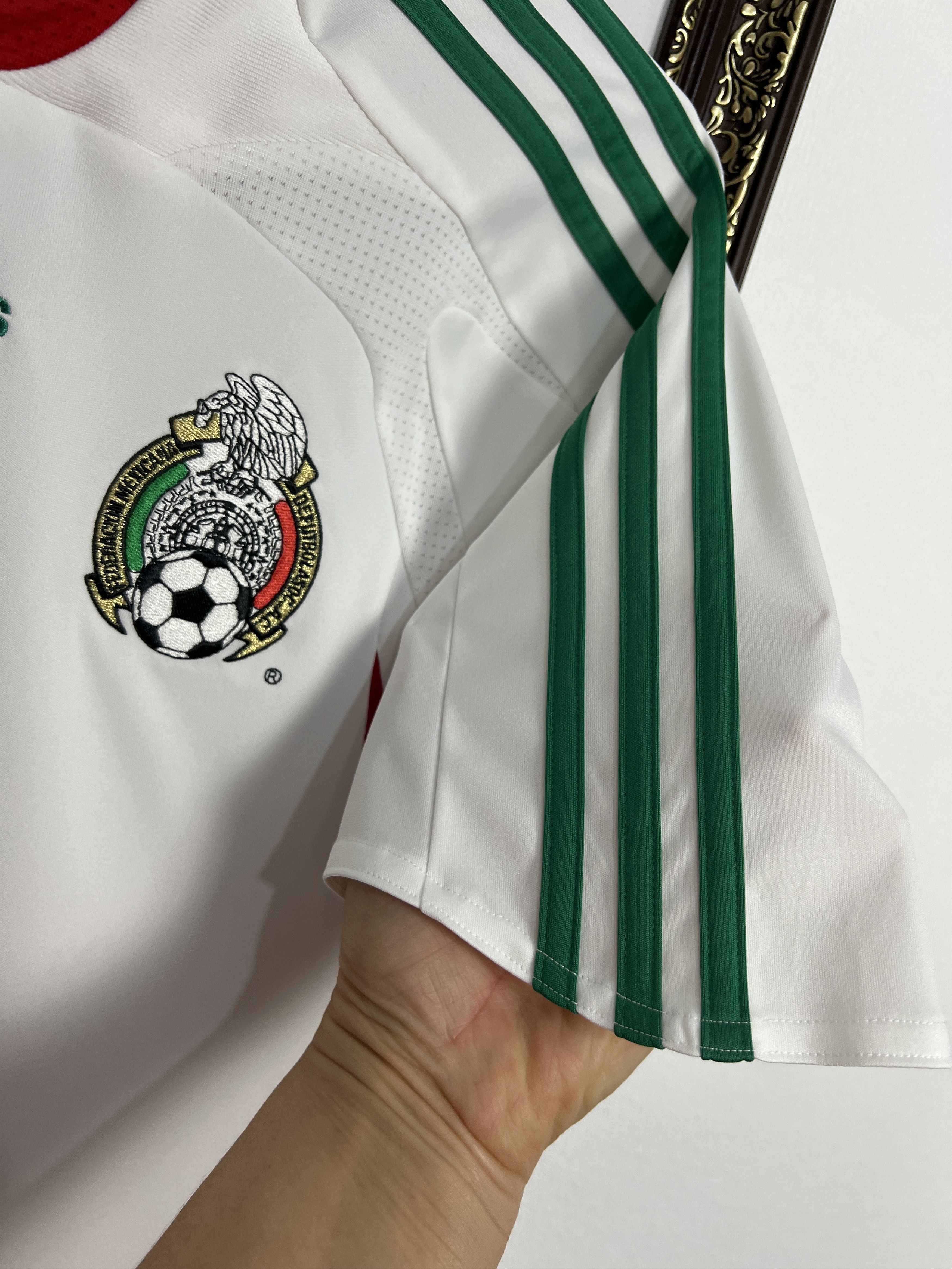 Adidas Mexico Home football shirt 2007 Soccer Adidas Jersey Trikto Size US S / EU 44-46 / 1 - 5 Thumbnail
