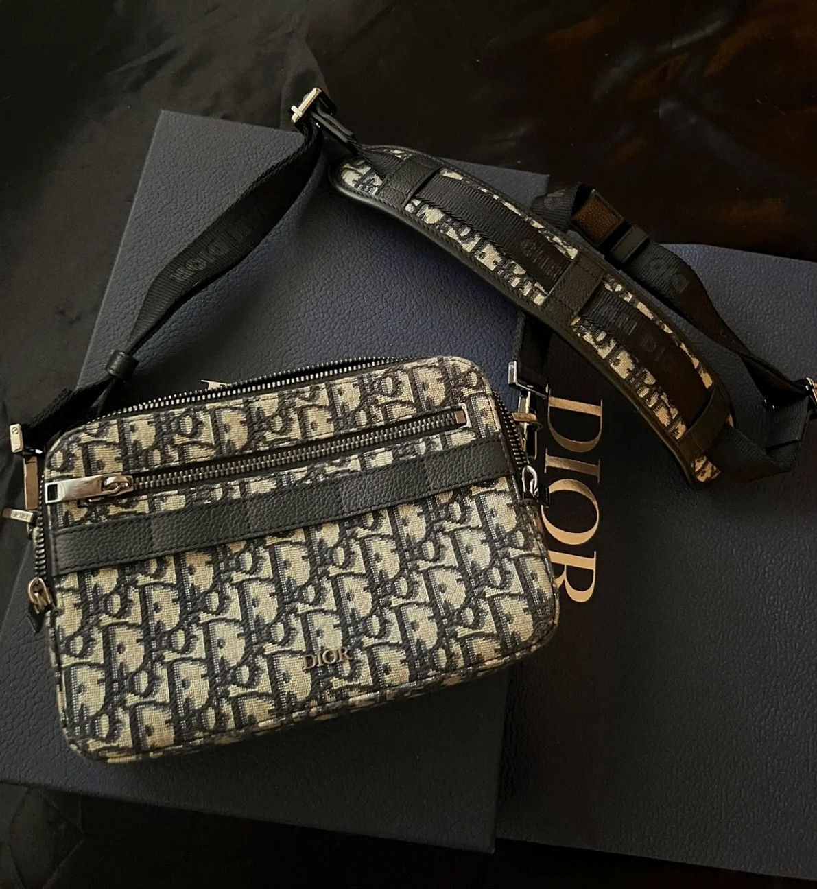 Dior dior safari messenger bag Grailed