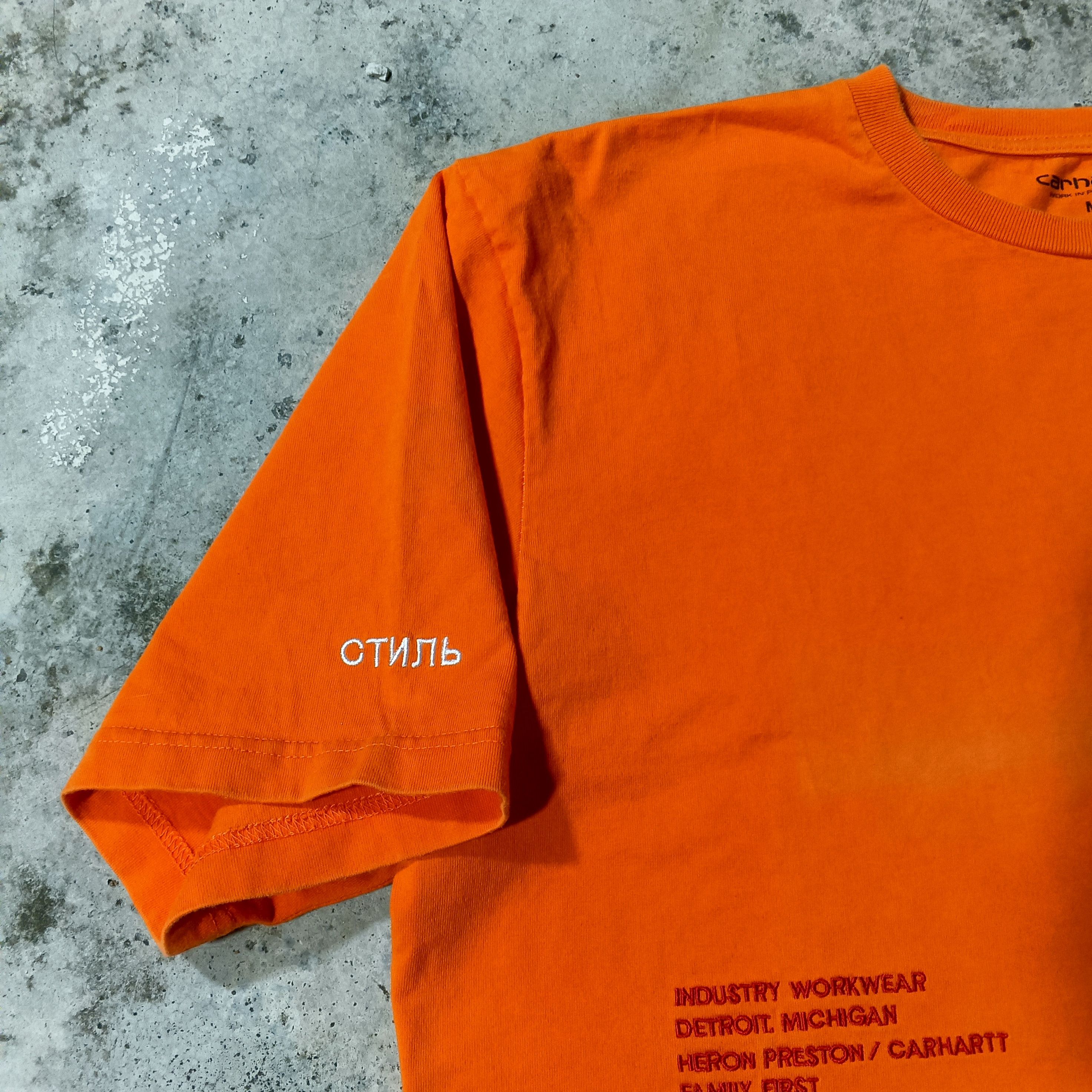 Carhartt Wip Faded Carhartt WIP x Heron Preston Medium Size Size US M / EU 48-50 / 2 - 6 Thumbnail