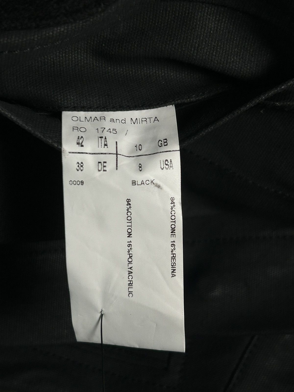 Rick Owens SS03 Suckerball Waxed Reconstructed Scrap Jacket Size US XS / EU 42 / 0 - 12 Thumbnail