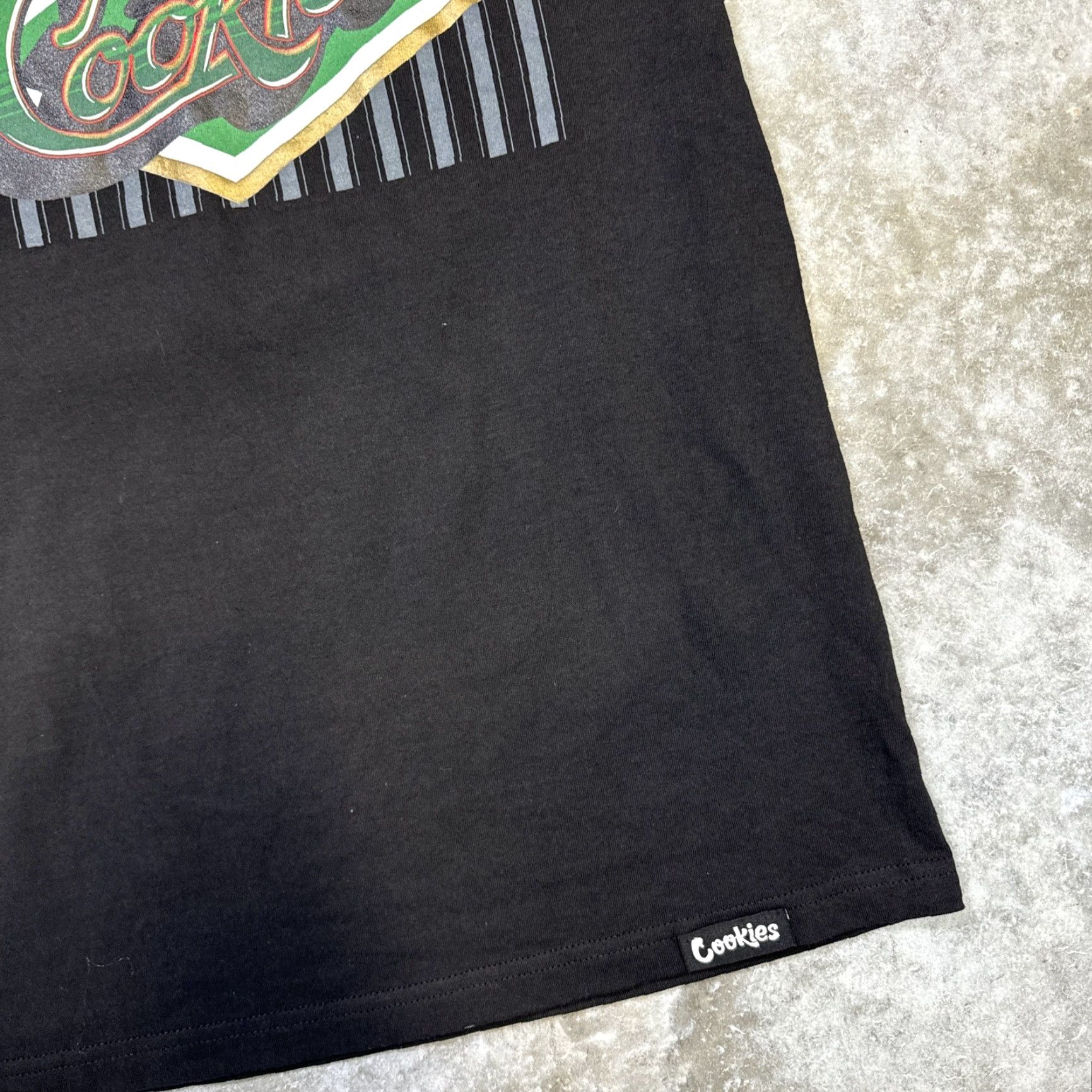 Vintage Cookies shirt Mens M Black Baseball logo graphic Weed dispensary smoking Size US M / EU 48-50 / 2 - 3 Thumbnail