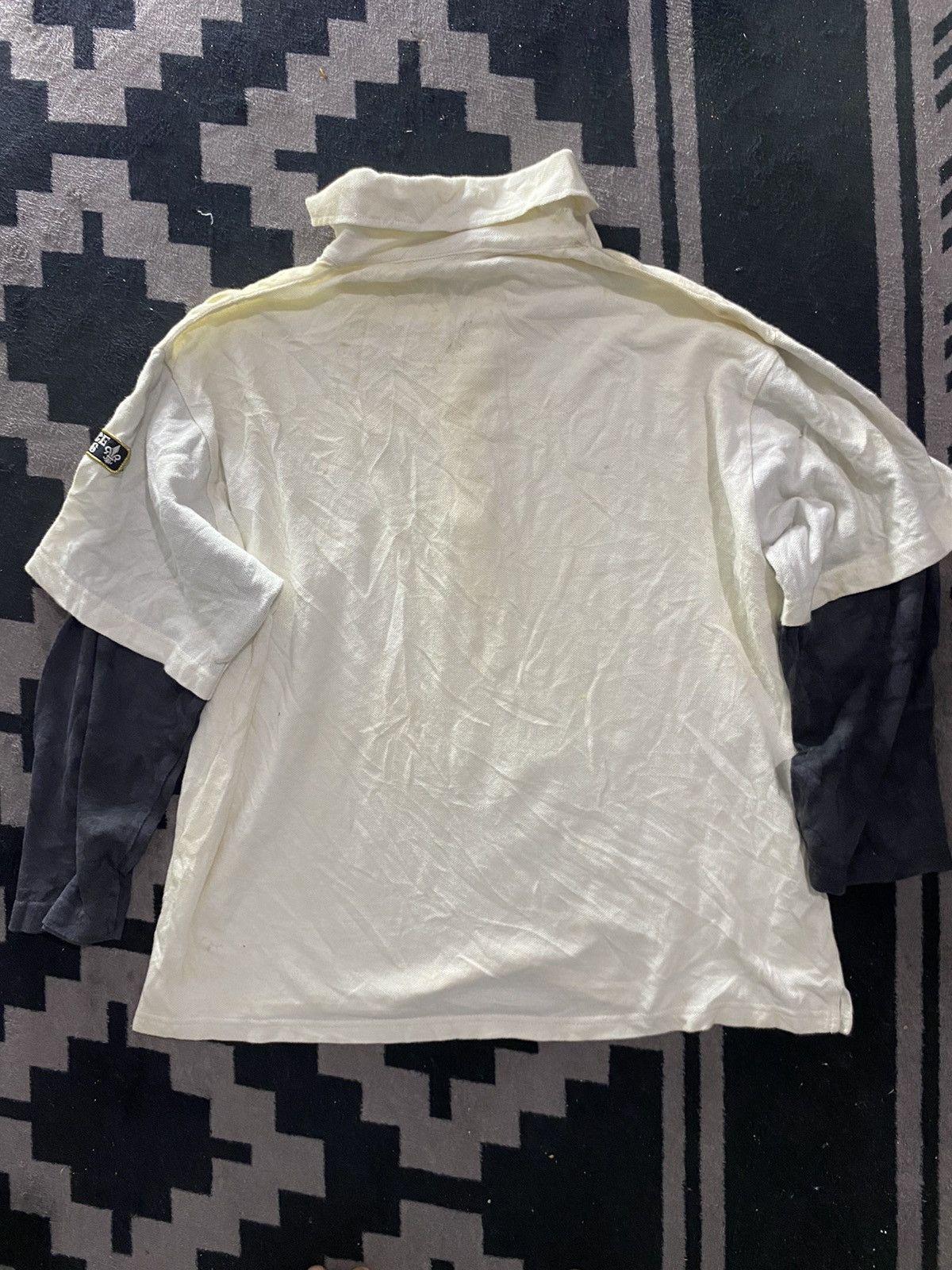 If Six Was Nine × Japanese Brand × Le Grande Bleu (L.G.B.) Vintage beaumere double layers poloshirt Size US M / EU 48-50 / 2 - 2 Thumbnail