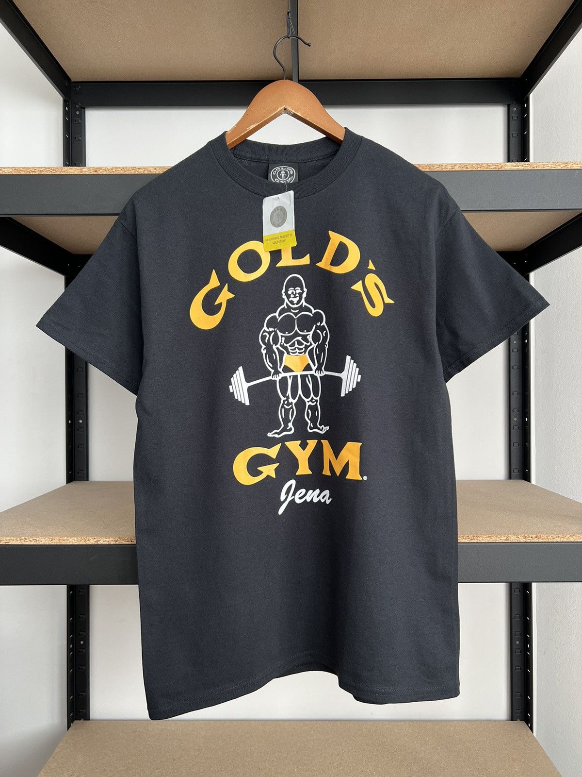 Vintage Golds Gym Bodybuilding Workout Sport Black T-shirt Size US M / EU 48-50 / 2 - 1 Thumbnail