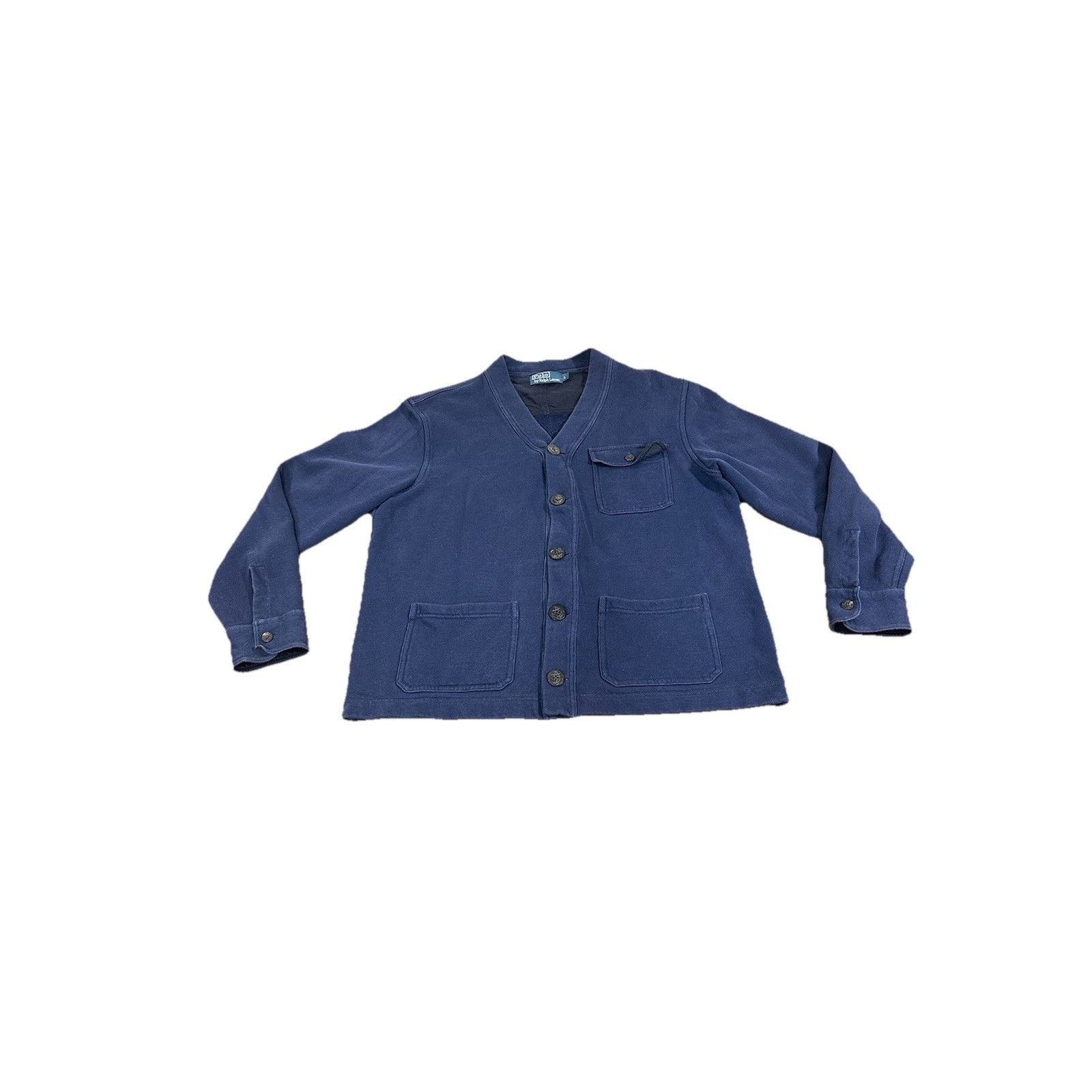 Polo Ralph Lauren Vintage Polo Ralph Lauren Cotton Shawl Collar Button Up Card Size US L / EU 52-54 / 3 - 1 Thumbnail