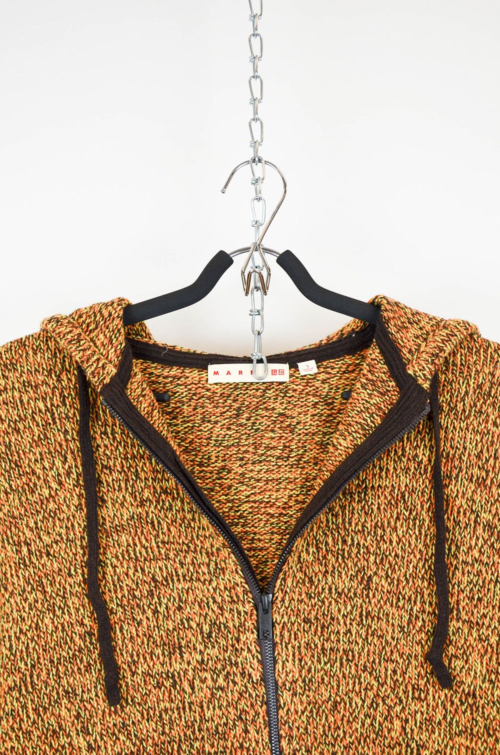 Marni × Uniqlo Uniqlo x Marni Knit Hoodie Oversized Fit Melange - Size S Size US S / EU 44-46 / 1 - 5 Thumbnail