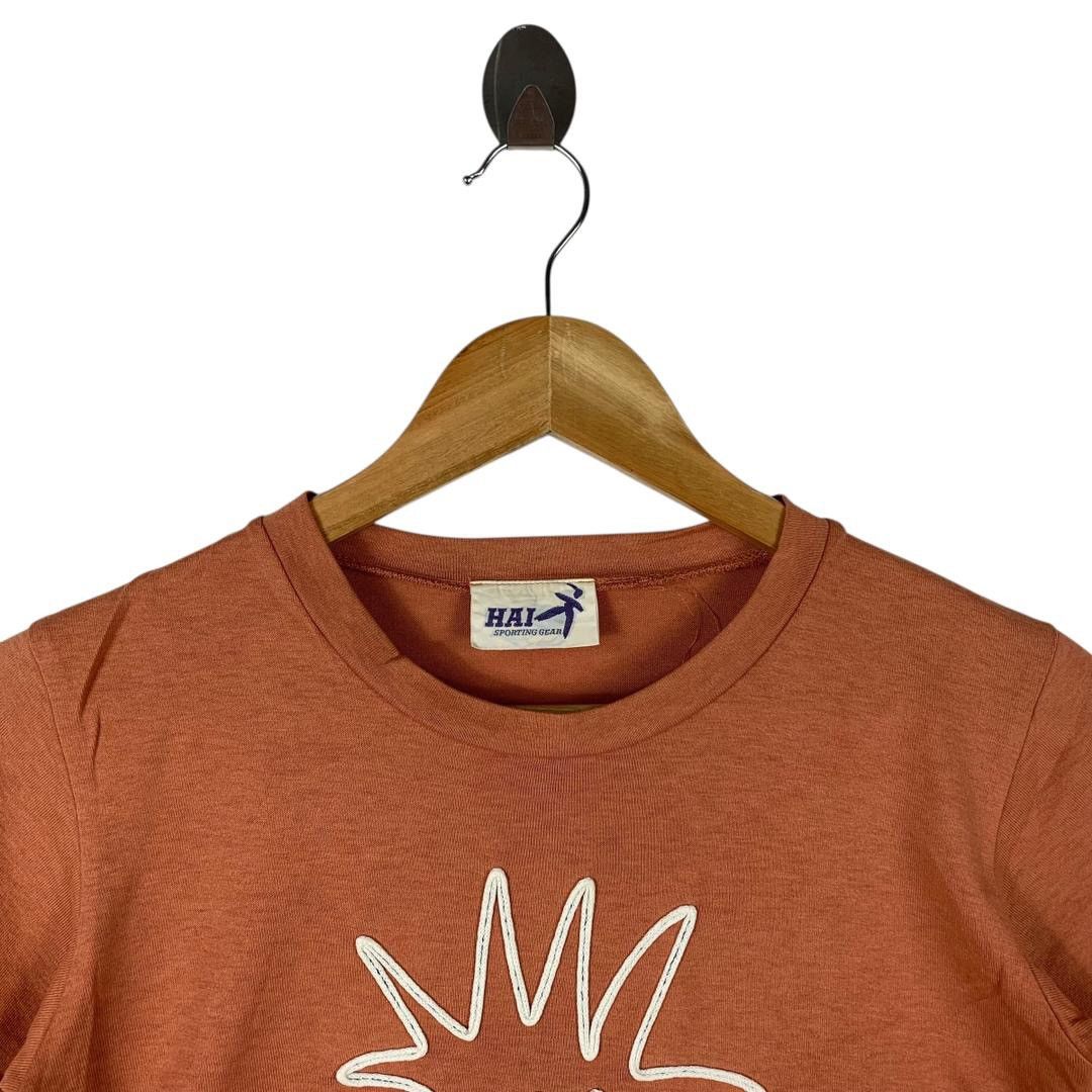 Issey Miyake Vintage HAI SPORTING GEAR By ISSEY MIYAKE embroidery tee Size M / US 6-8 / IT 42-44 - 2 Thumbnail