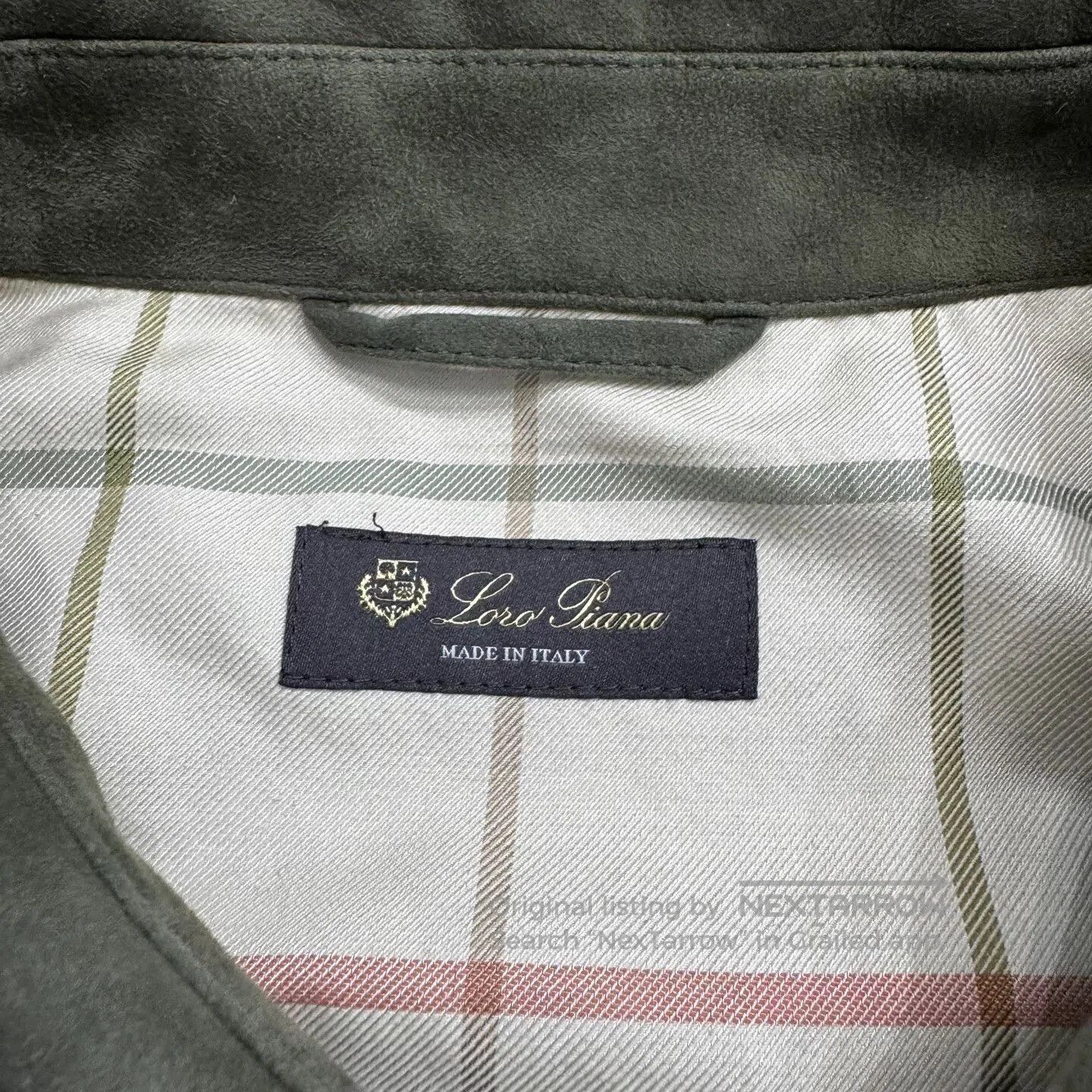 Loro Piana green suede Loro Piana jacket. Size US XL / EU 56 / 4 - 2 Thumbnail