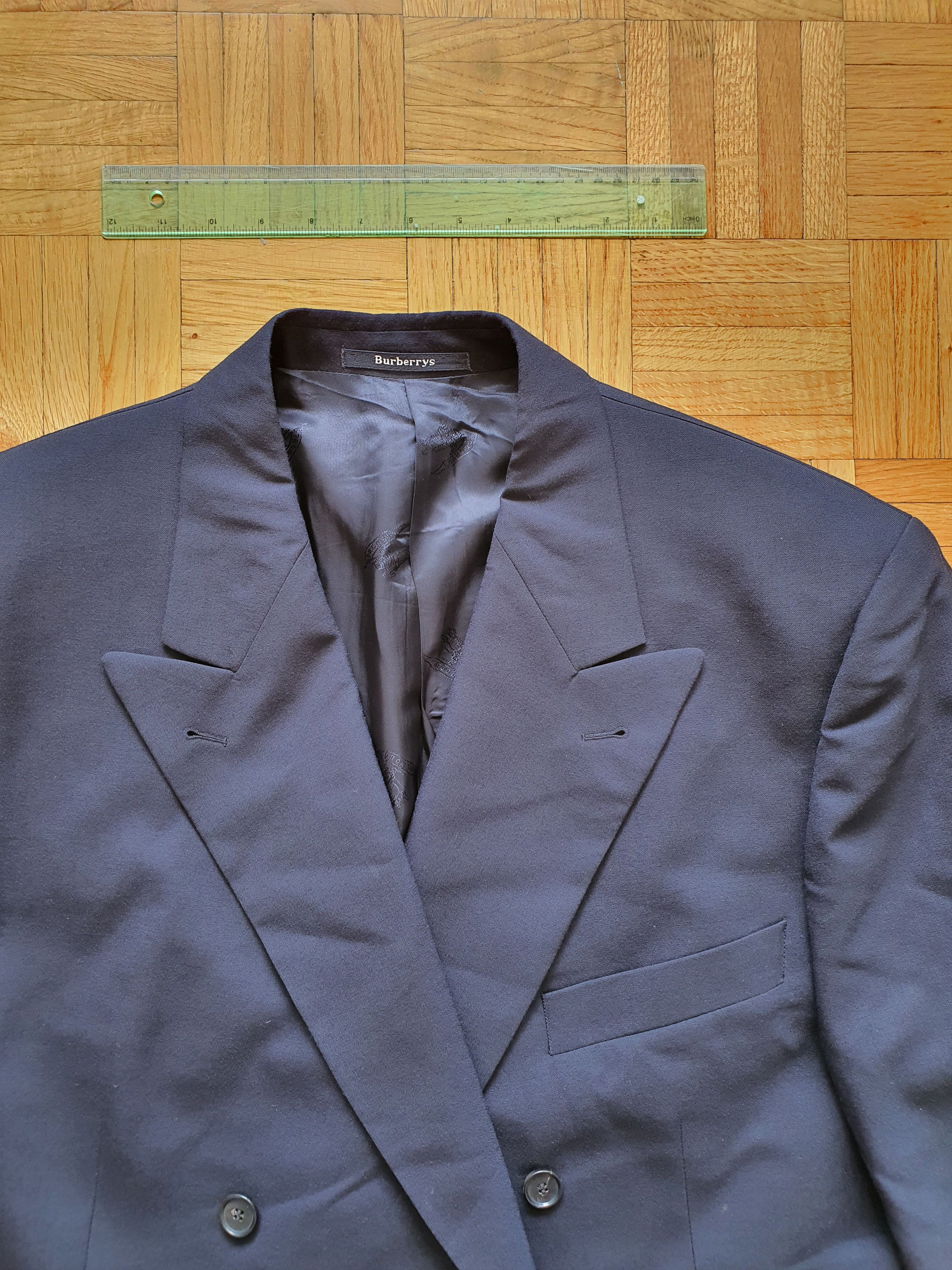 Burberry Prorsum 'BURBERRYS' - Double Breasted (6x2) Sports Coat Suit Jacket Size 48R - 4 Thumbnail