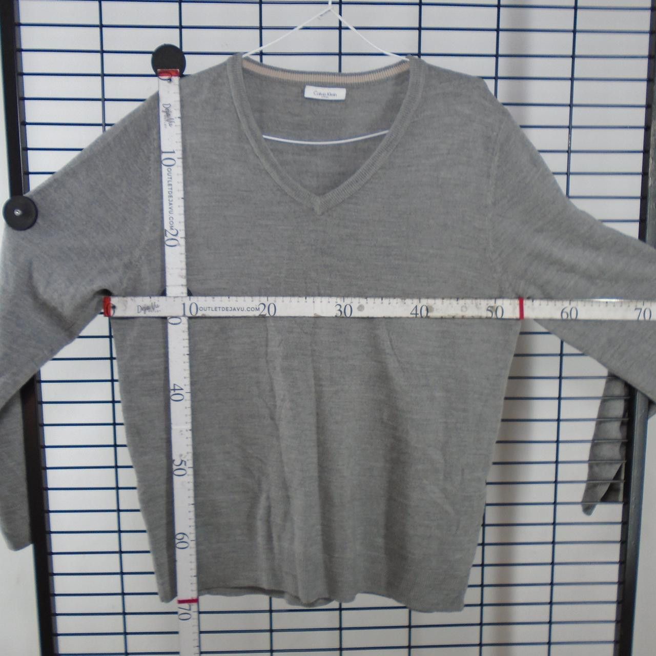 Calvin Klein Men's Sweater Calvin Klein. Grey. XXL. Used. Good Size US XXL / EU 58 / 5 - 5 Thumbnail
