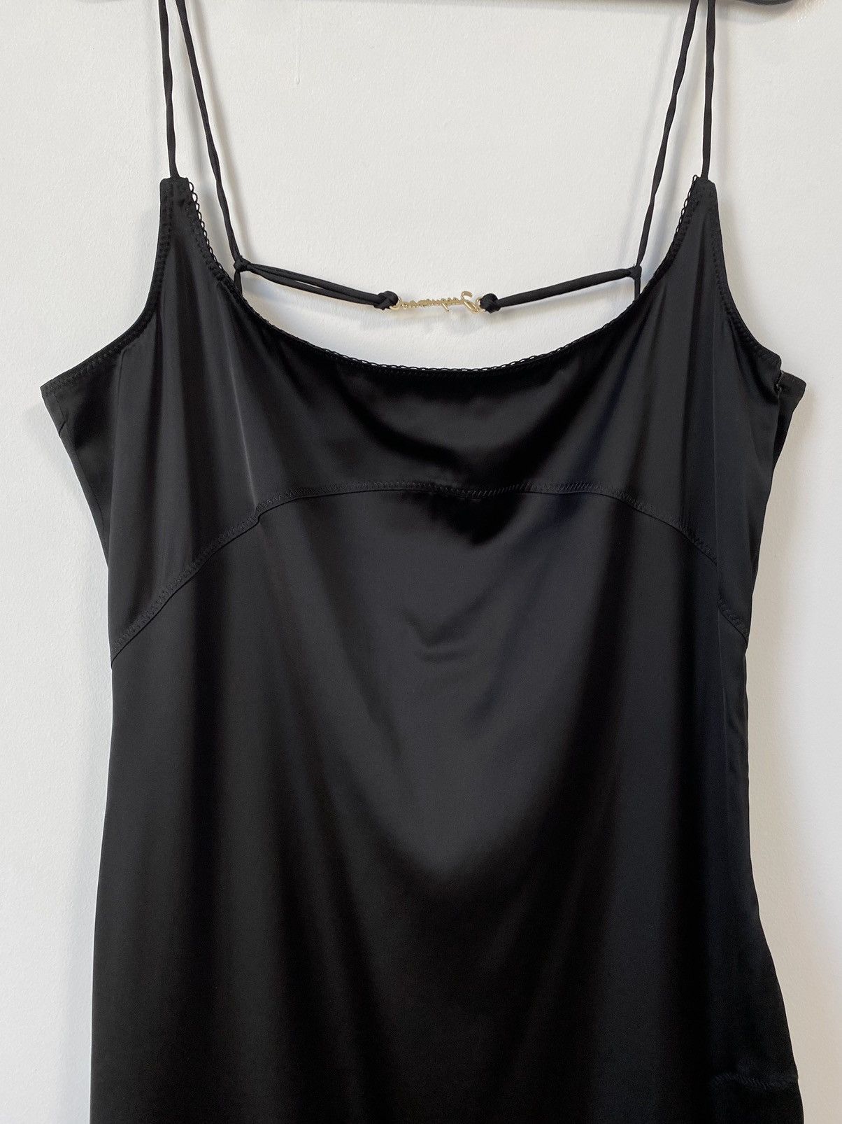 Jacquemus Jacquemus La Robe Notte Satin Dress Size M / US 6-8 / IT 42-44 - 4 Thumbnail