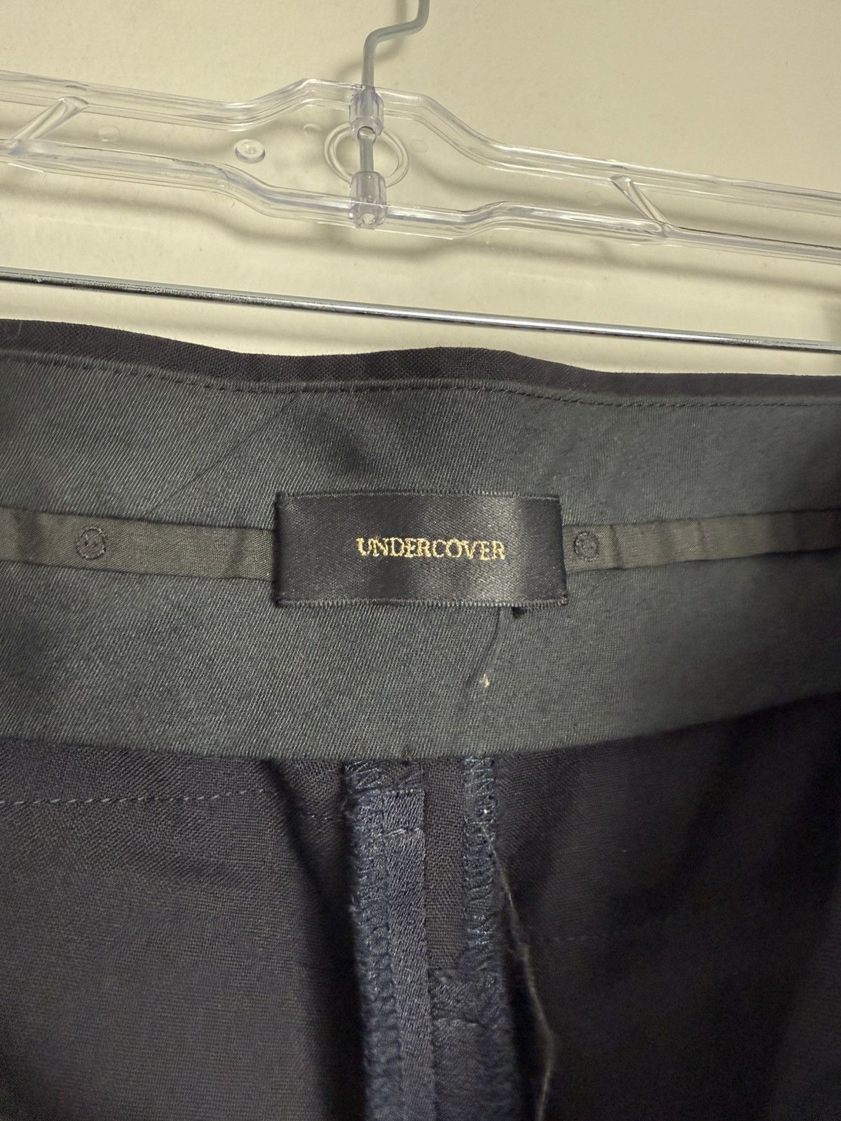 Undercover Double Layered Wide Wool Dress Pants Size US 29 - 8 Thumbnail