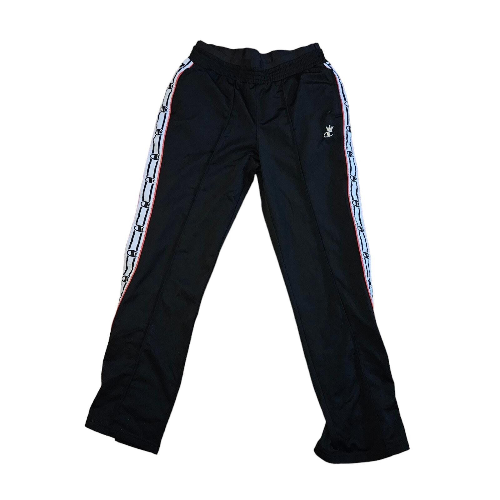 Champion Champion Track Pants Side Logo Casual Running Black Size M Size US 32 / EU 48 - 1 Thumbnail