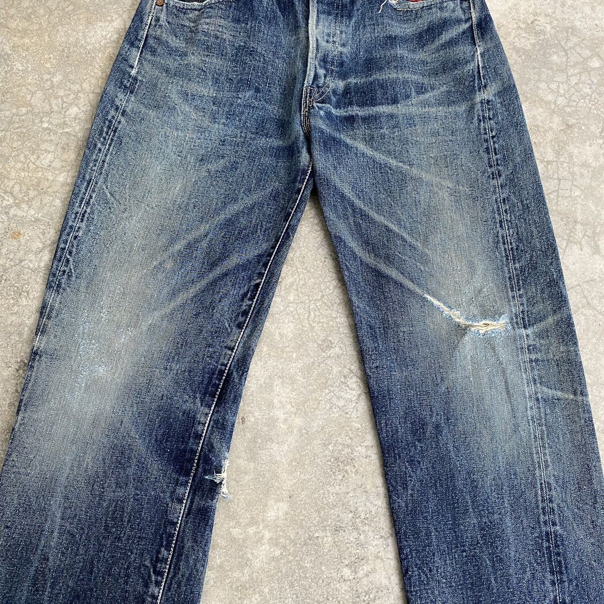 Pherrow's Vintage Pherrow’s Stormy Blue Faded Blue Selvedge Jeans Size US 29 - 5 Thumbnail