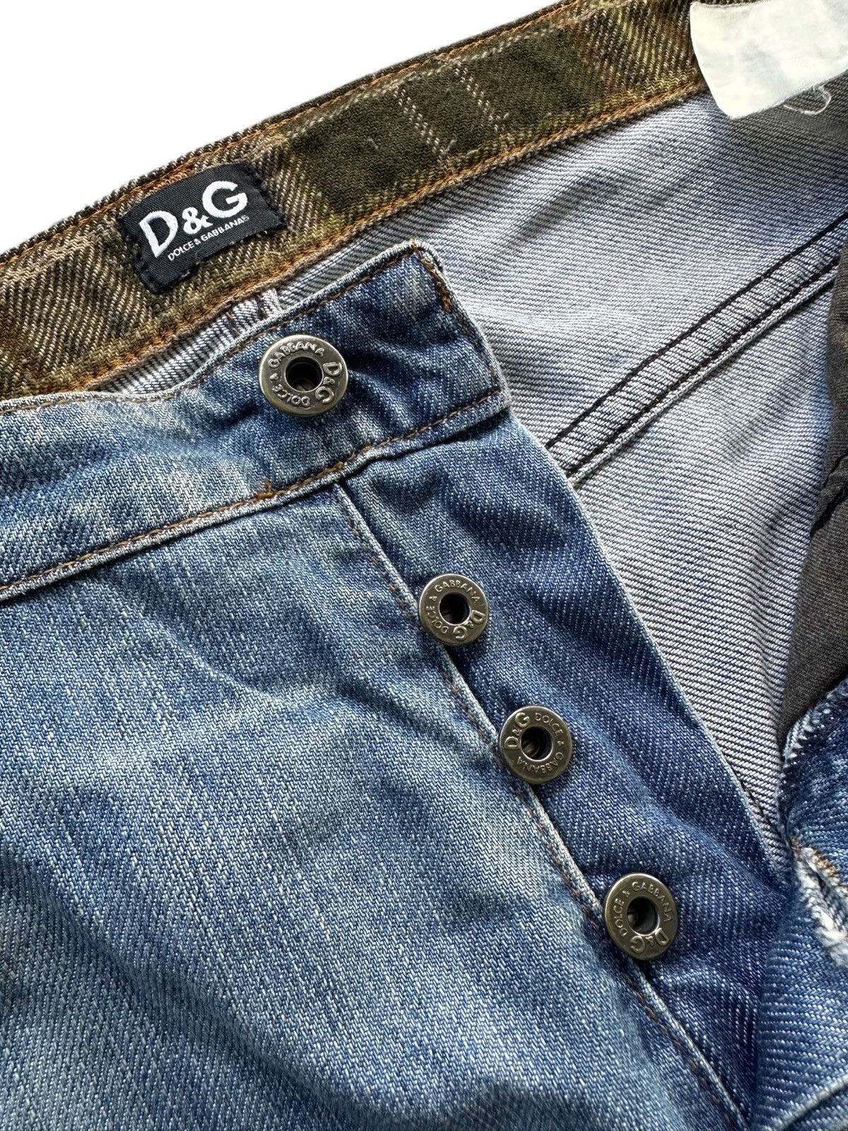 Dolce & Gabbana Vintage Dolce & Gabbana Distressed Denim Jeans Size US 32 / EU 48 - 6 Thumbnail
