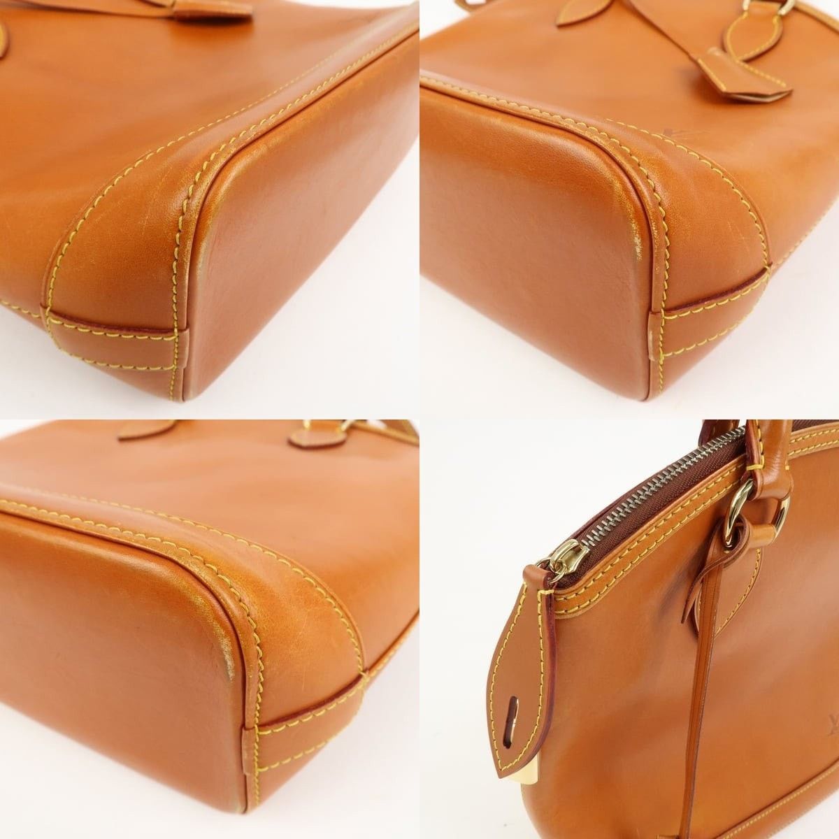 Louis Vuitton Louis Vuitton Lockit Nomade Leather Satchel Tan Size ONE SIZE - 5 Thumbnail