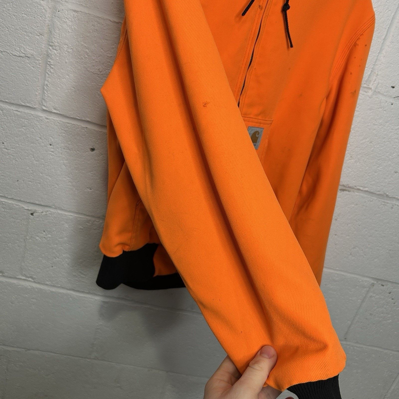 Carhartt Vintage Carhartt Hooded Active Jacket “Blaze Orange” JRW09 Size US M / EU 48-50 / 2 - 11 Thumbnail